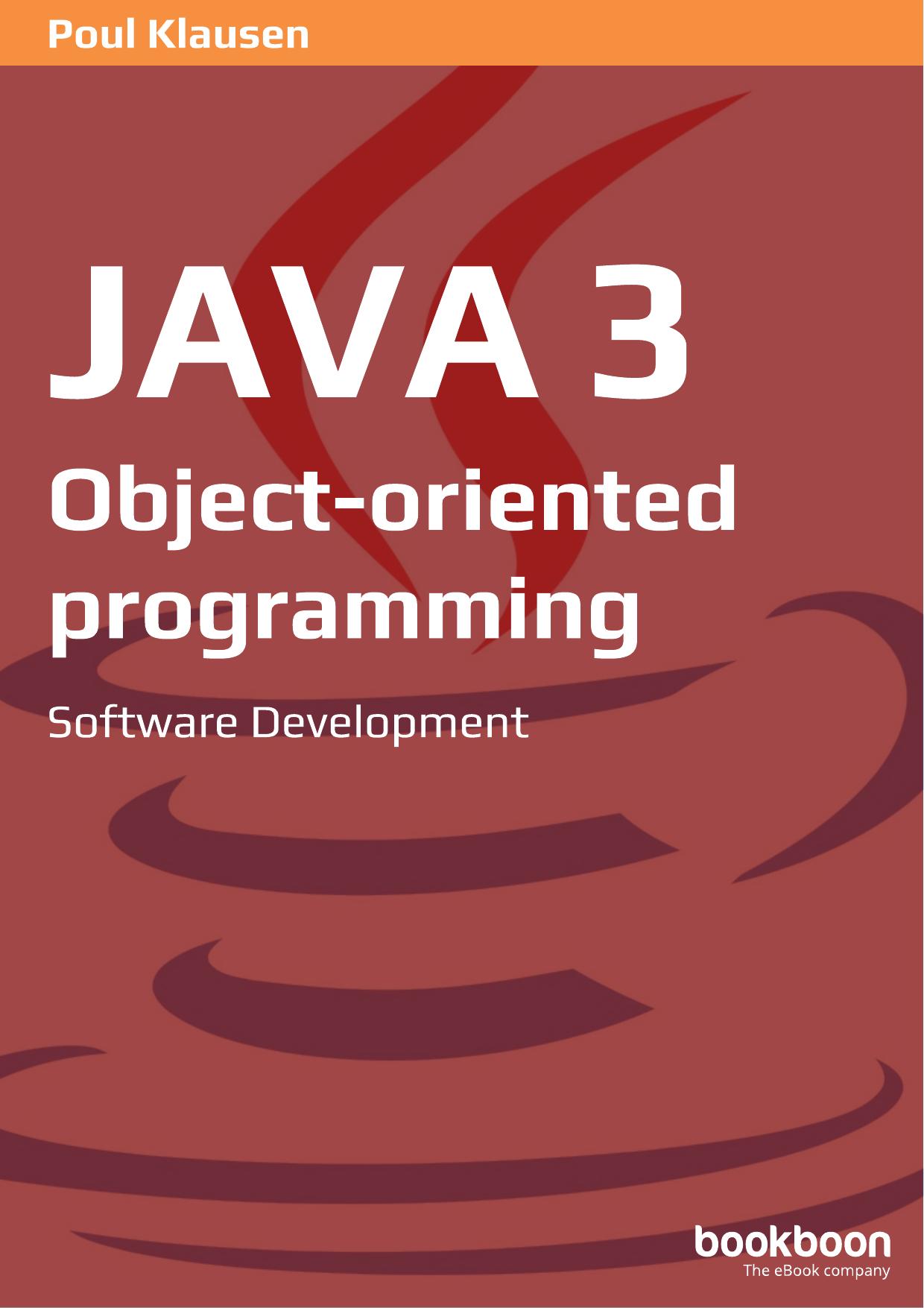 Java 3: Object-oriented programming