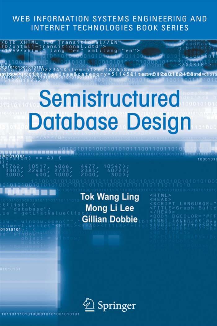 Springer, Semistructured Database Design Web Information Sys