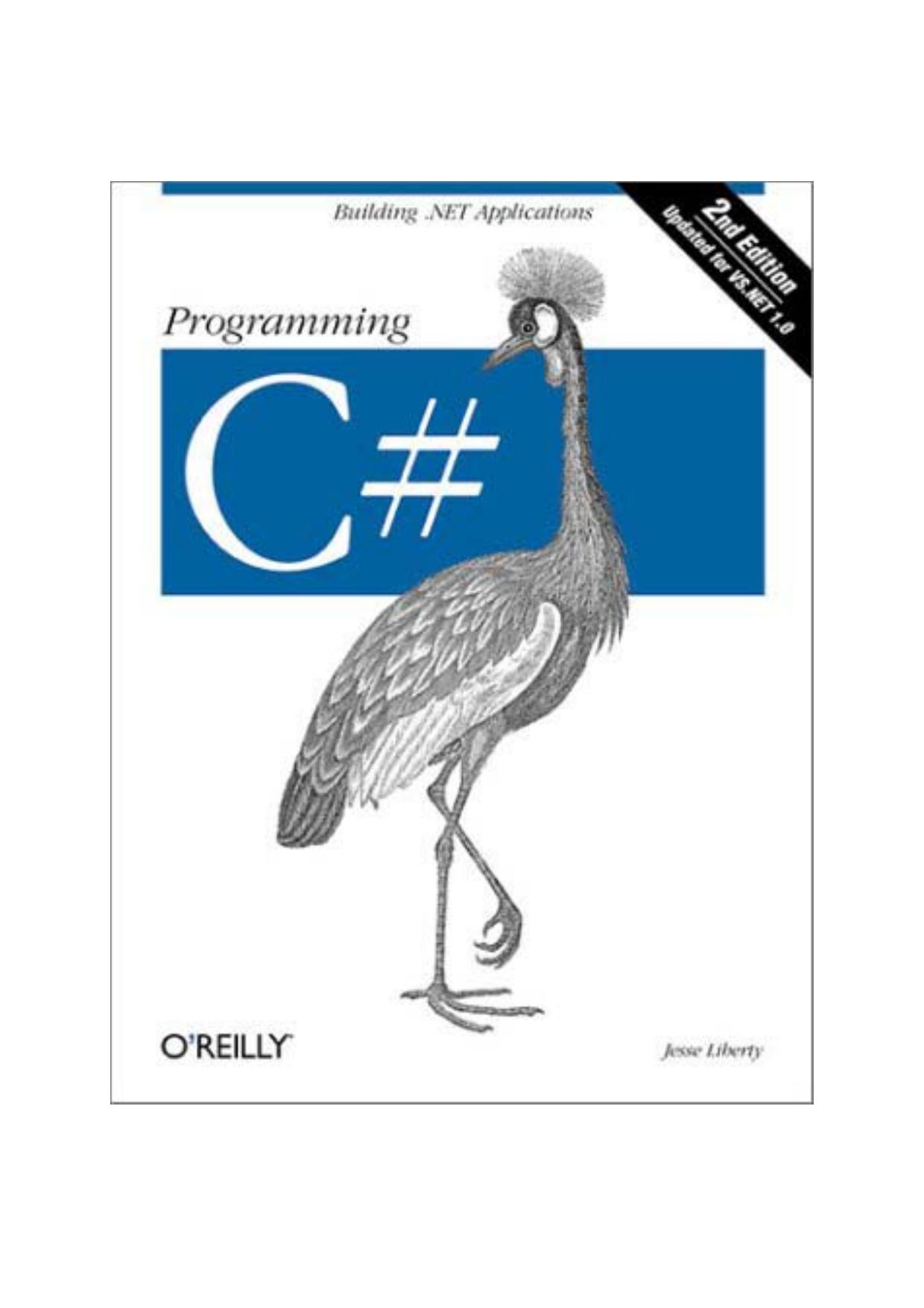 Programming C#, 2nd Edition