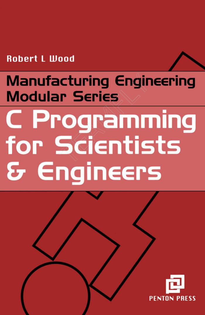 C Programming for Scientists and Engineers 1857180305