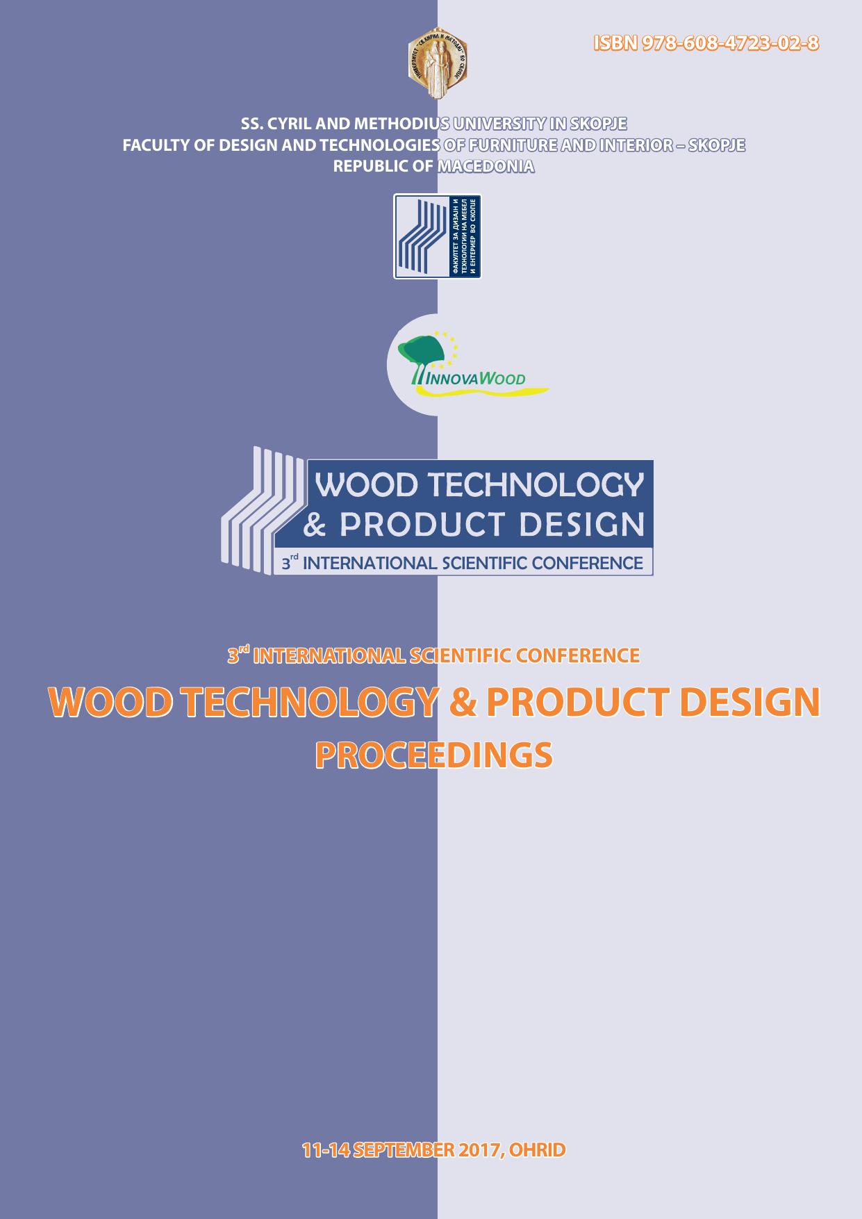 Wood Technology & Product Design 2017