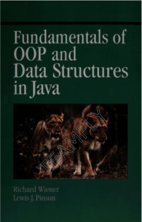 Fundamentals of OOP and Data Structures in Java 2000