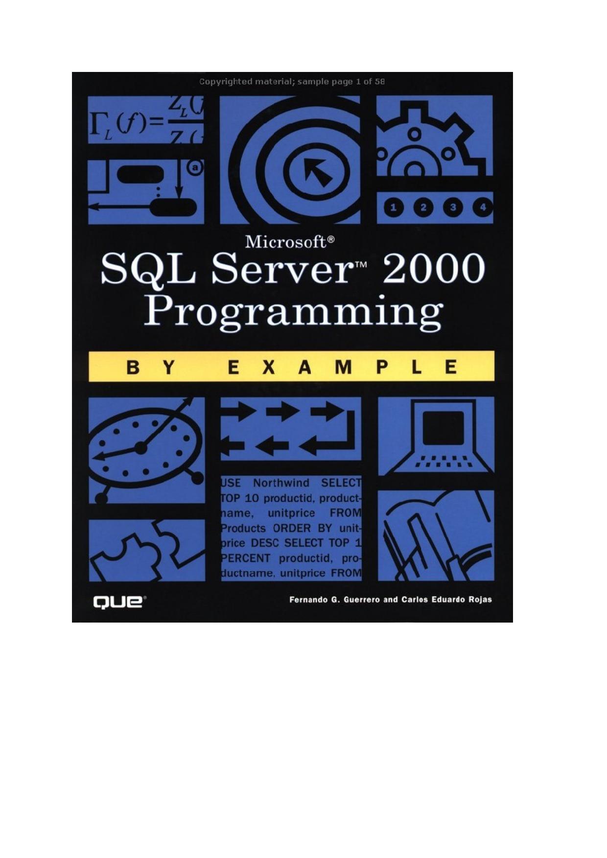 Microsoft Word - Microsoft SQL Server 2000 Programming by Example.doc