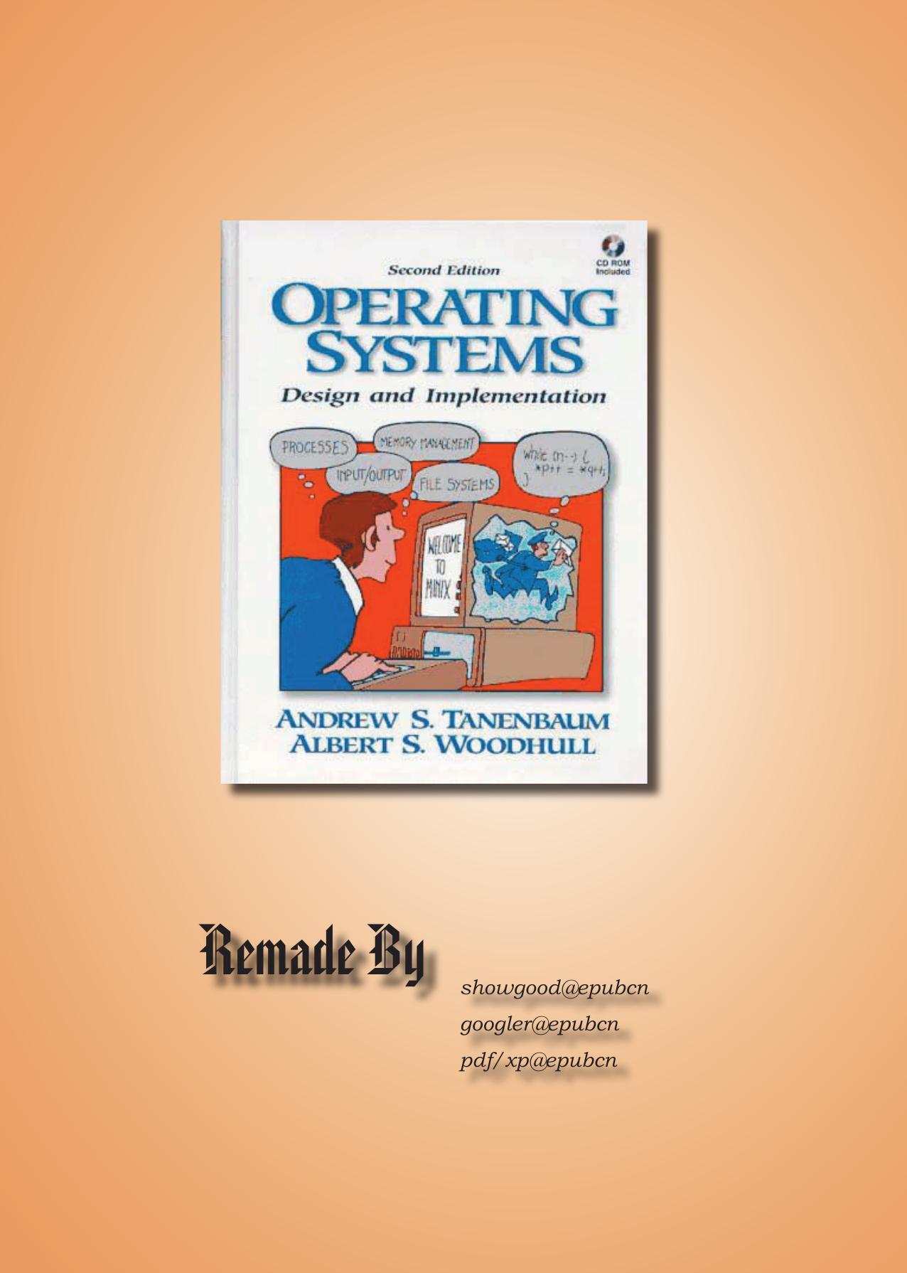 Operating System-Design and Implementation