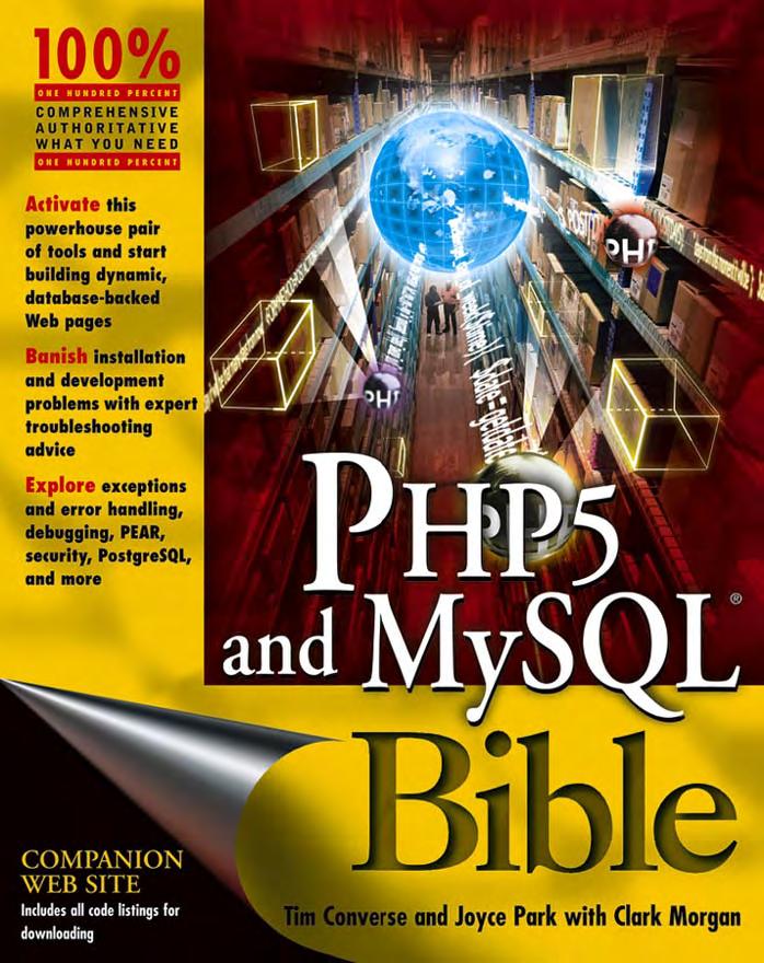 PHP5 and MySQL Bible (Bible)