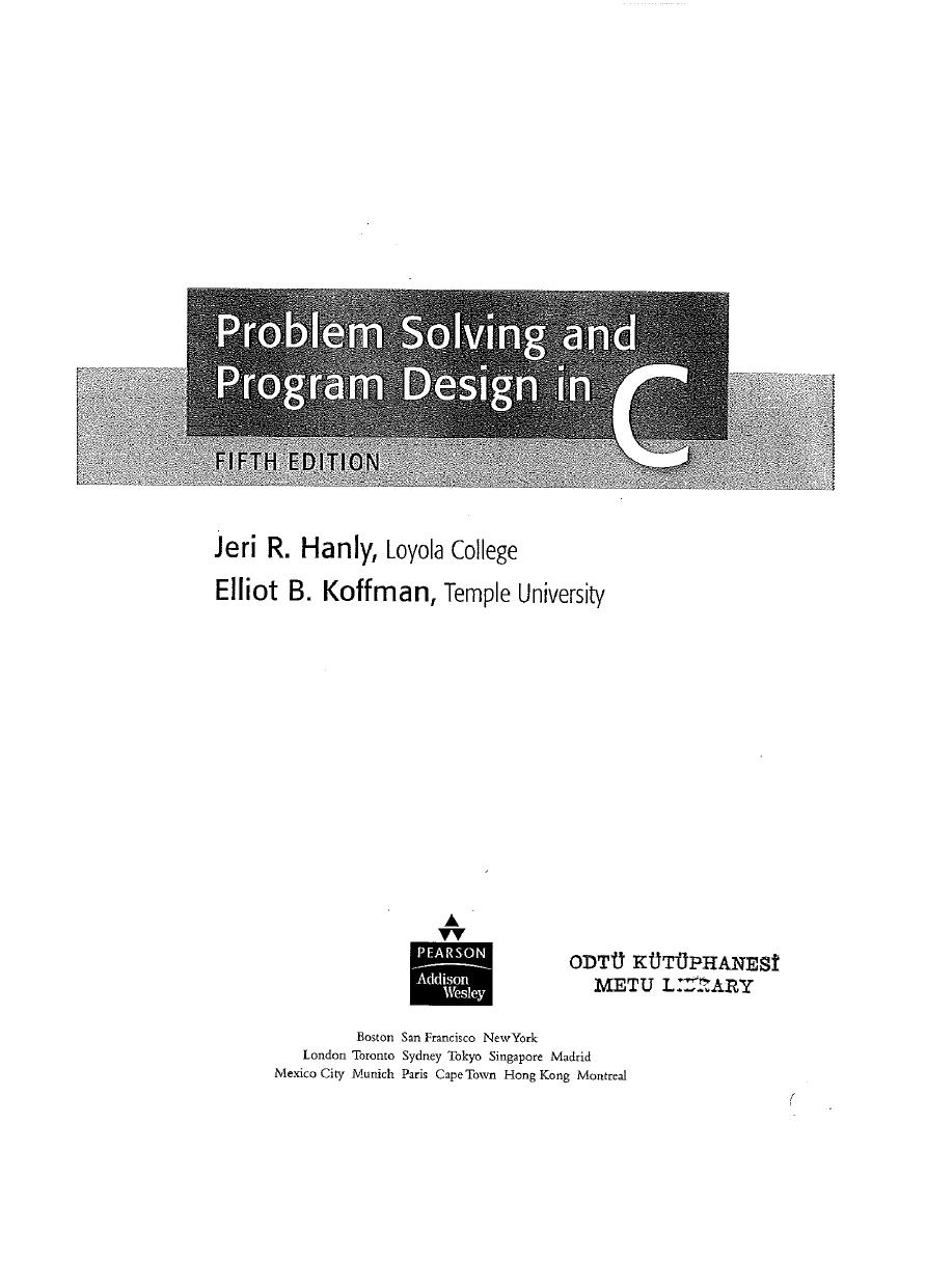 problem solving and program design in C.tif