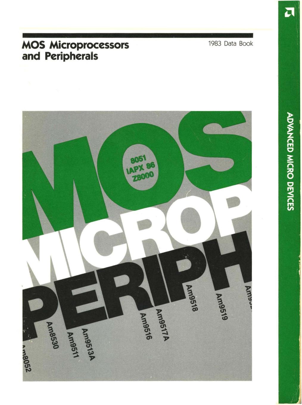 MOS Microprocessors and Peripherals  2013