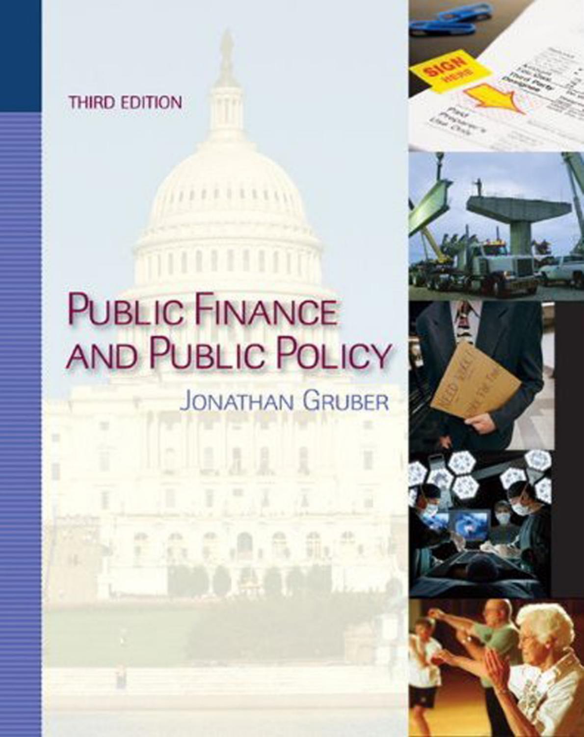 Publiic Finance And Public Policy