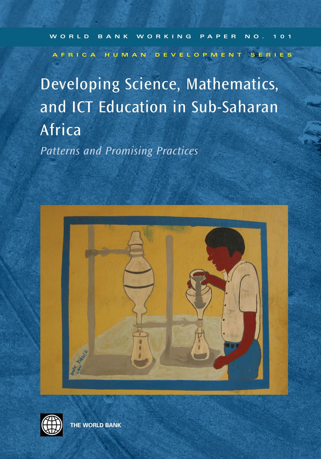 Developing Science, Mathematics, and ICT Education in Sub-Saharan Africa - ISBN: 0821370707