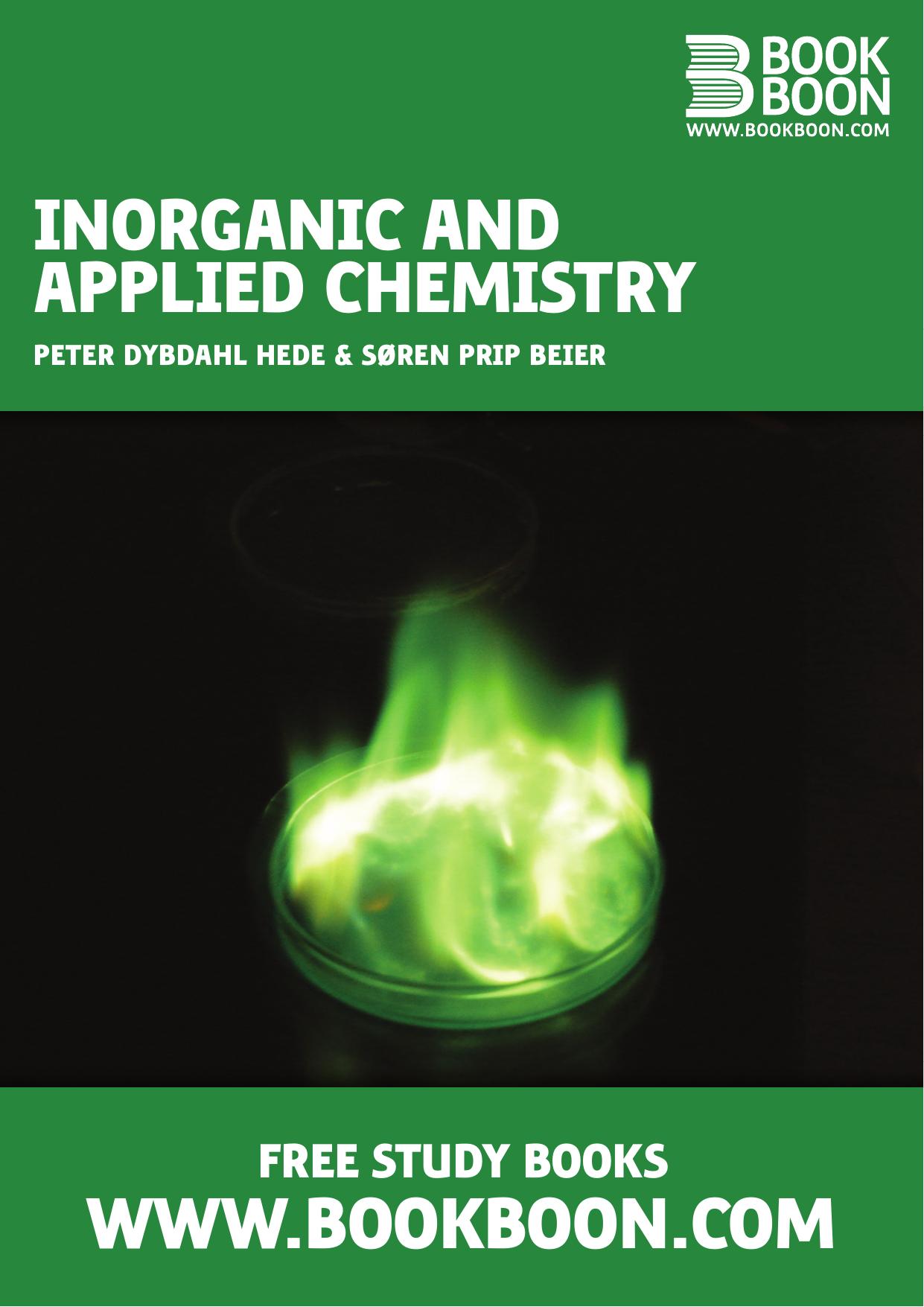 Inorganic and Applied Chemistry