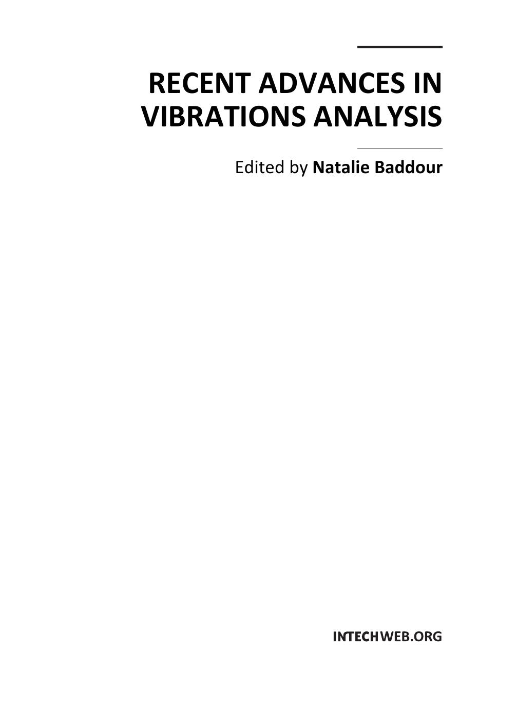 Recent Advances in Vibrations Analysis 2011.pdf