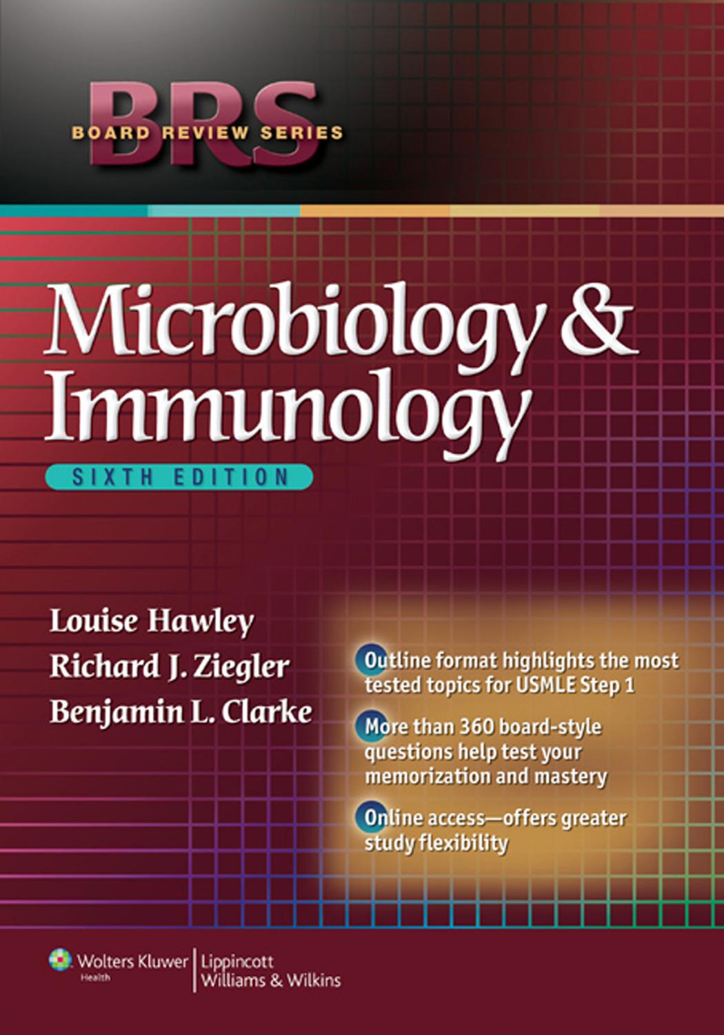 BOARD REVIEW SERIES: Microbiology and Immunology; SIXTH EDITION