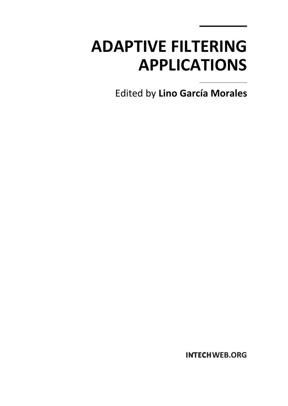 Adaptive Filtering Applications 2011.pdf