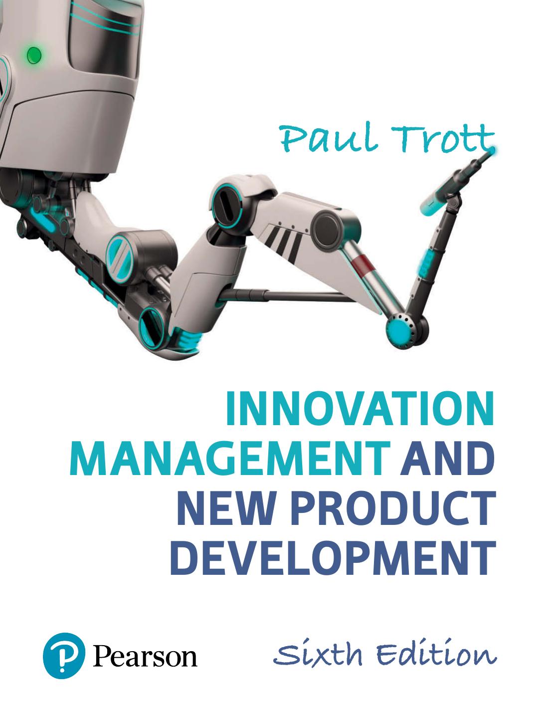 Innovation Management and New Product Development Sixth Edition