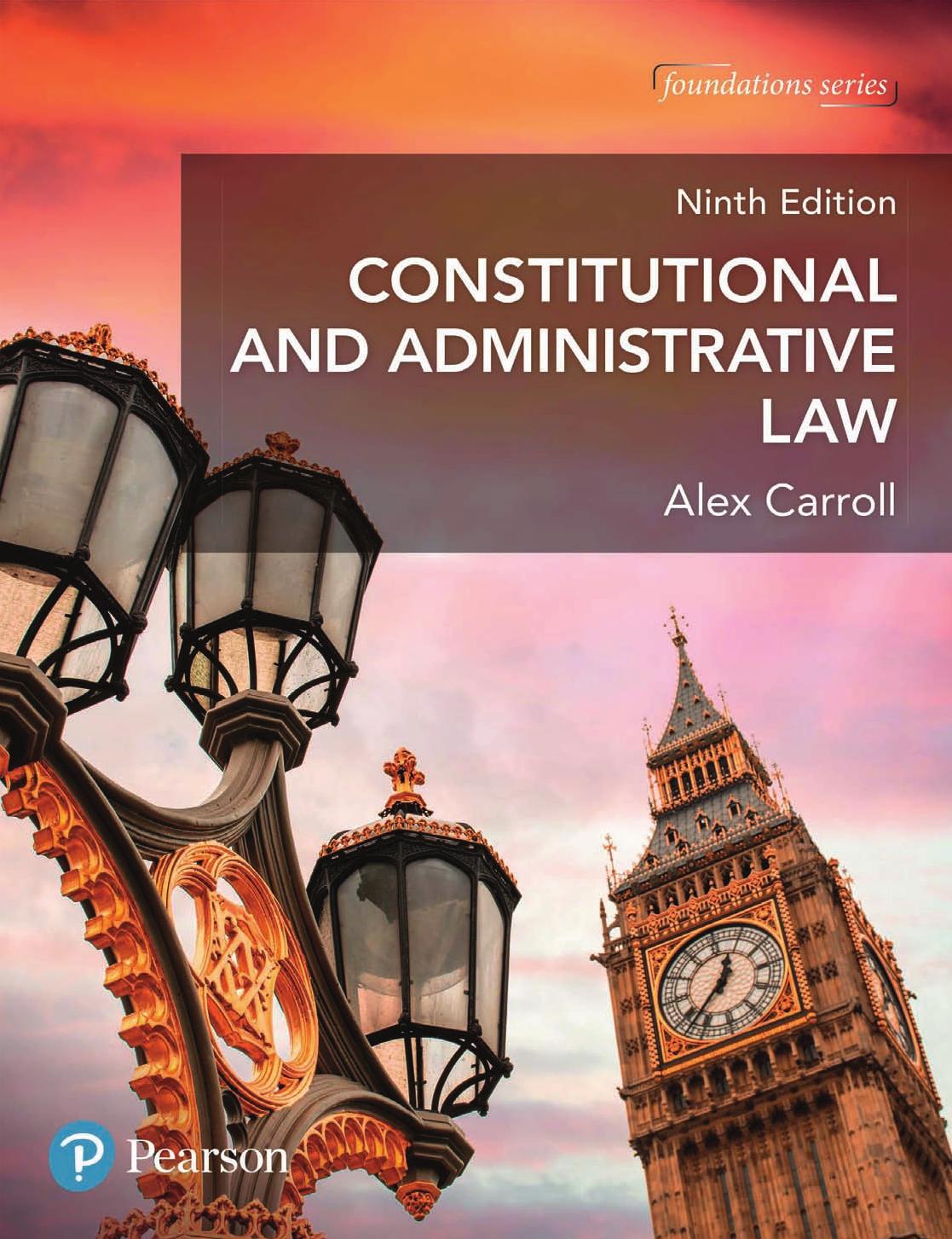 Constitutional and Administrative Law, 9e