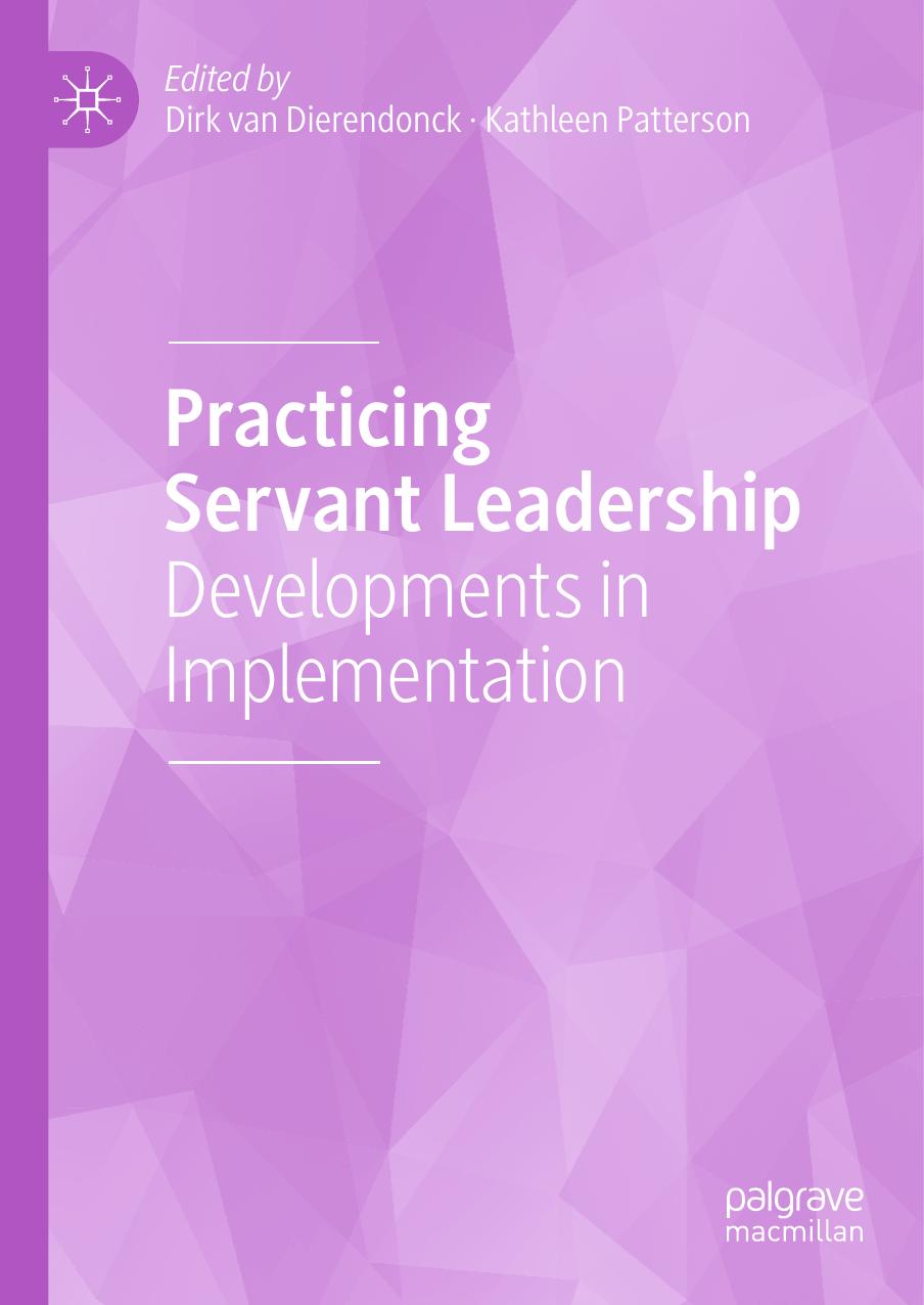 Practicing Servant Leadership 2018