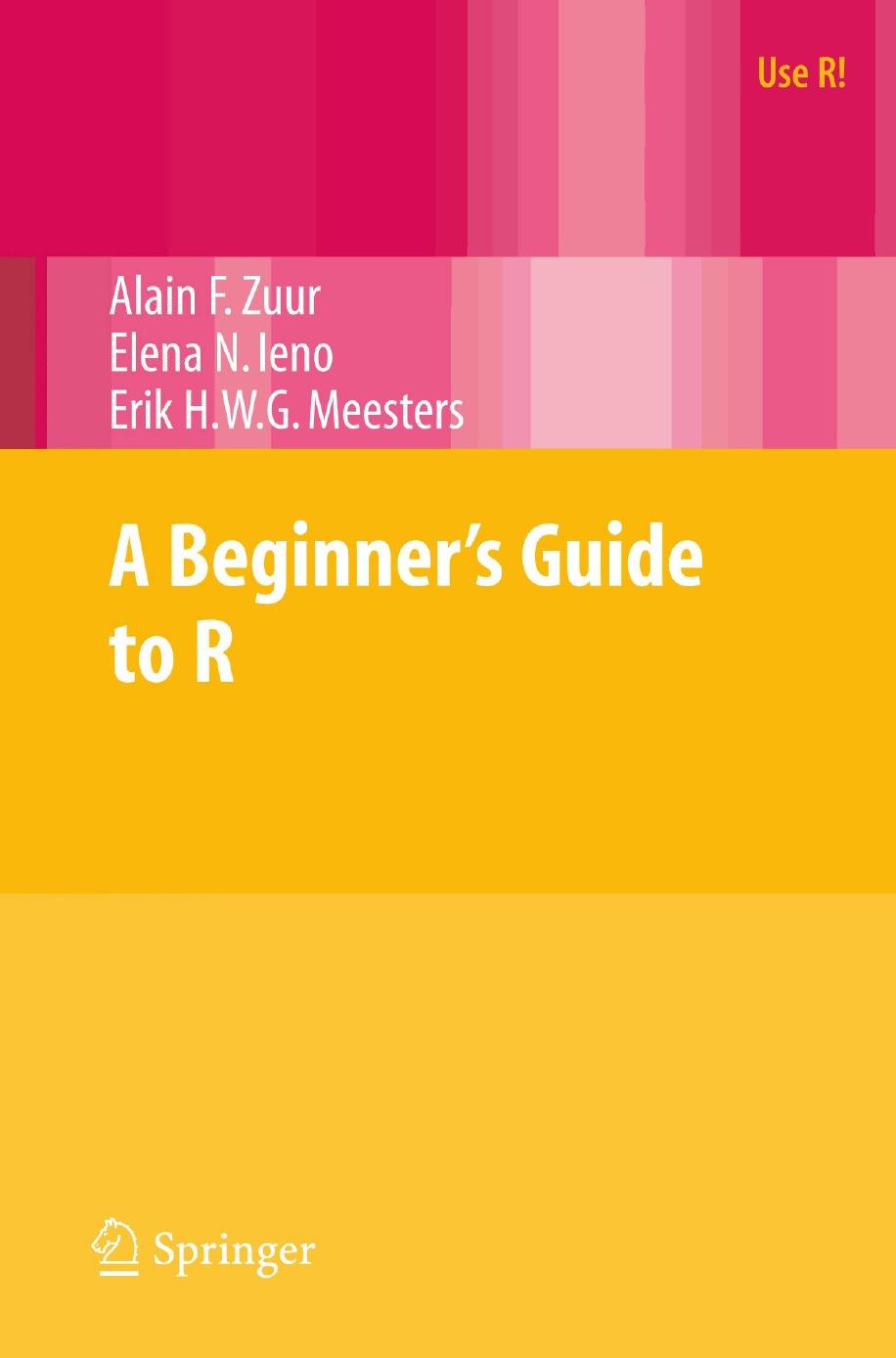 2009 Book  A BeginnerS Guide To R
