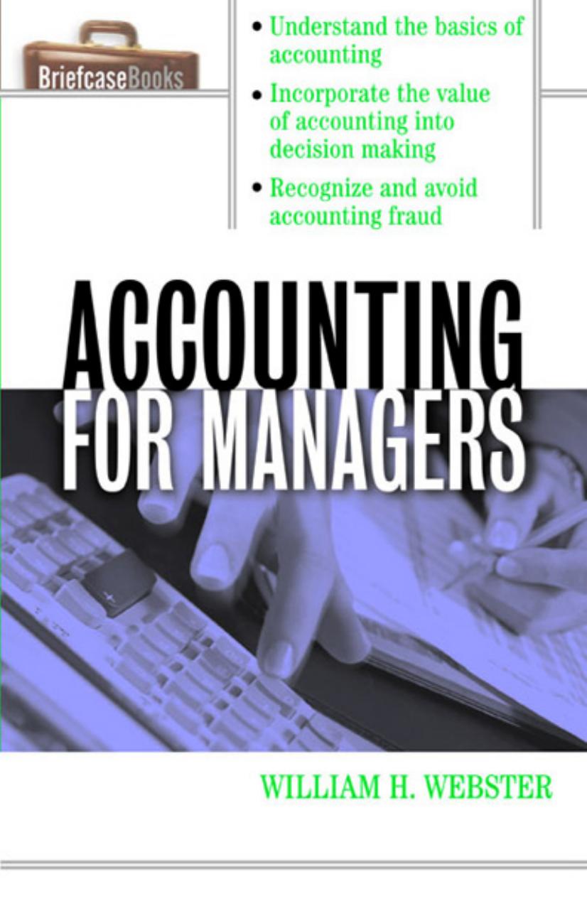 Accounting For Managers 2004