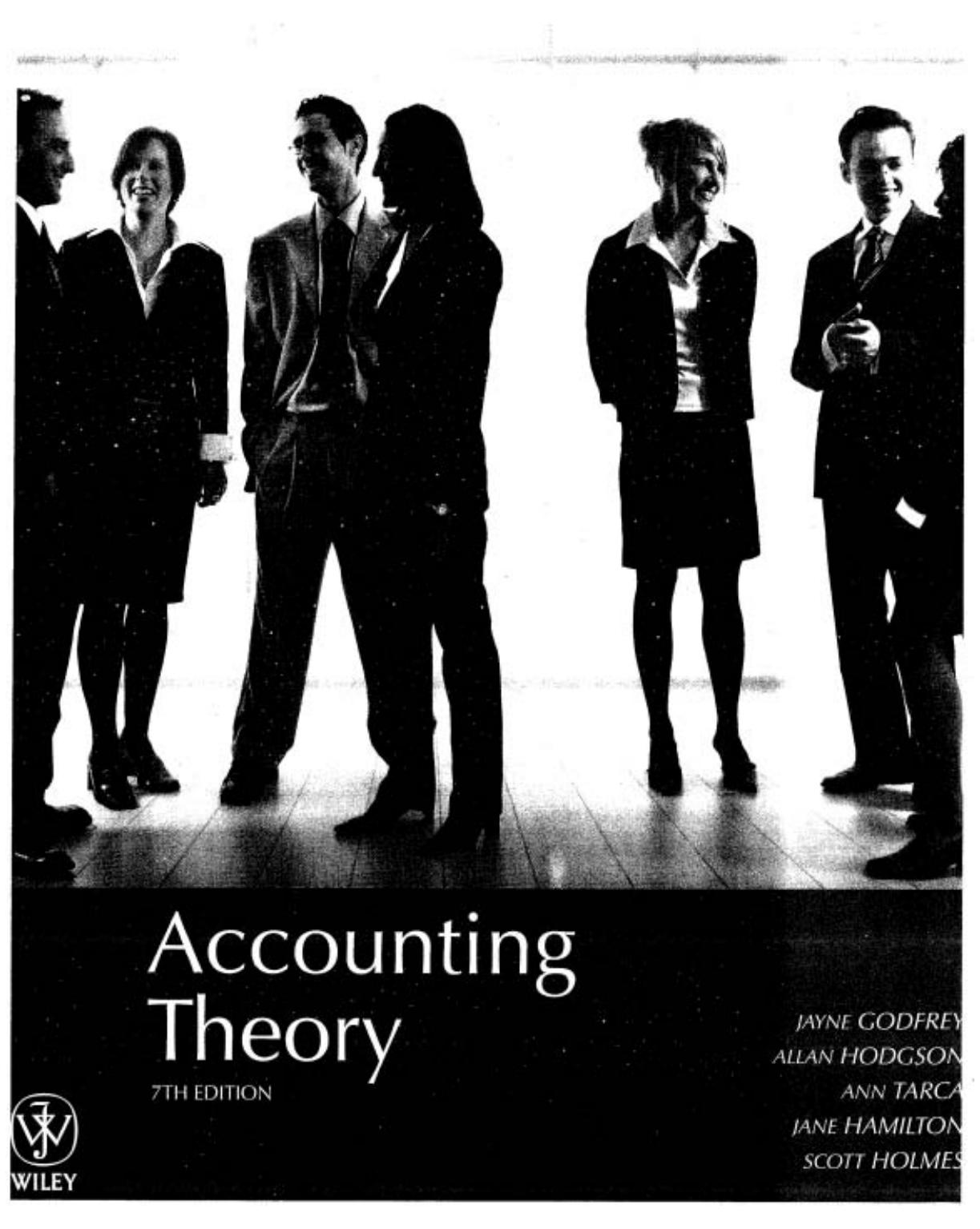 Accounting Theory 7th edition 2010