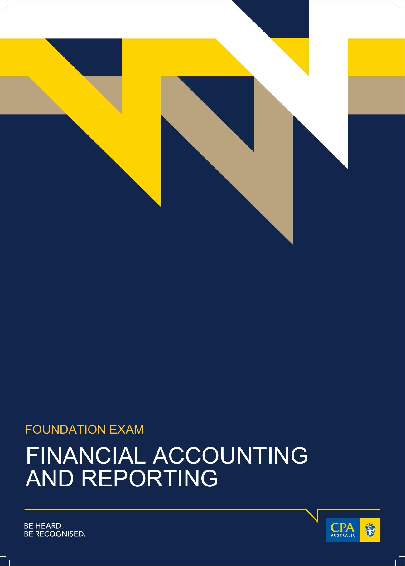Financial Accounting and reporting study guide (7th edition)