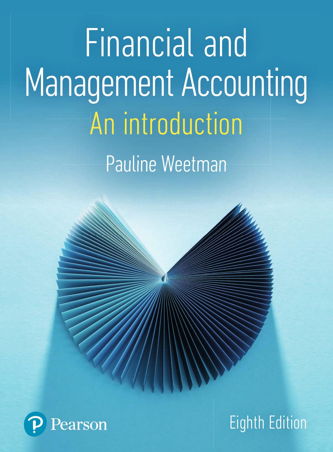 Financial and Management Accounting: An introduction