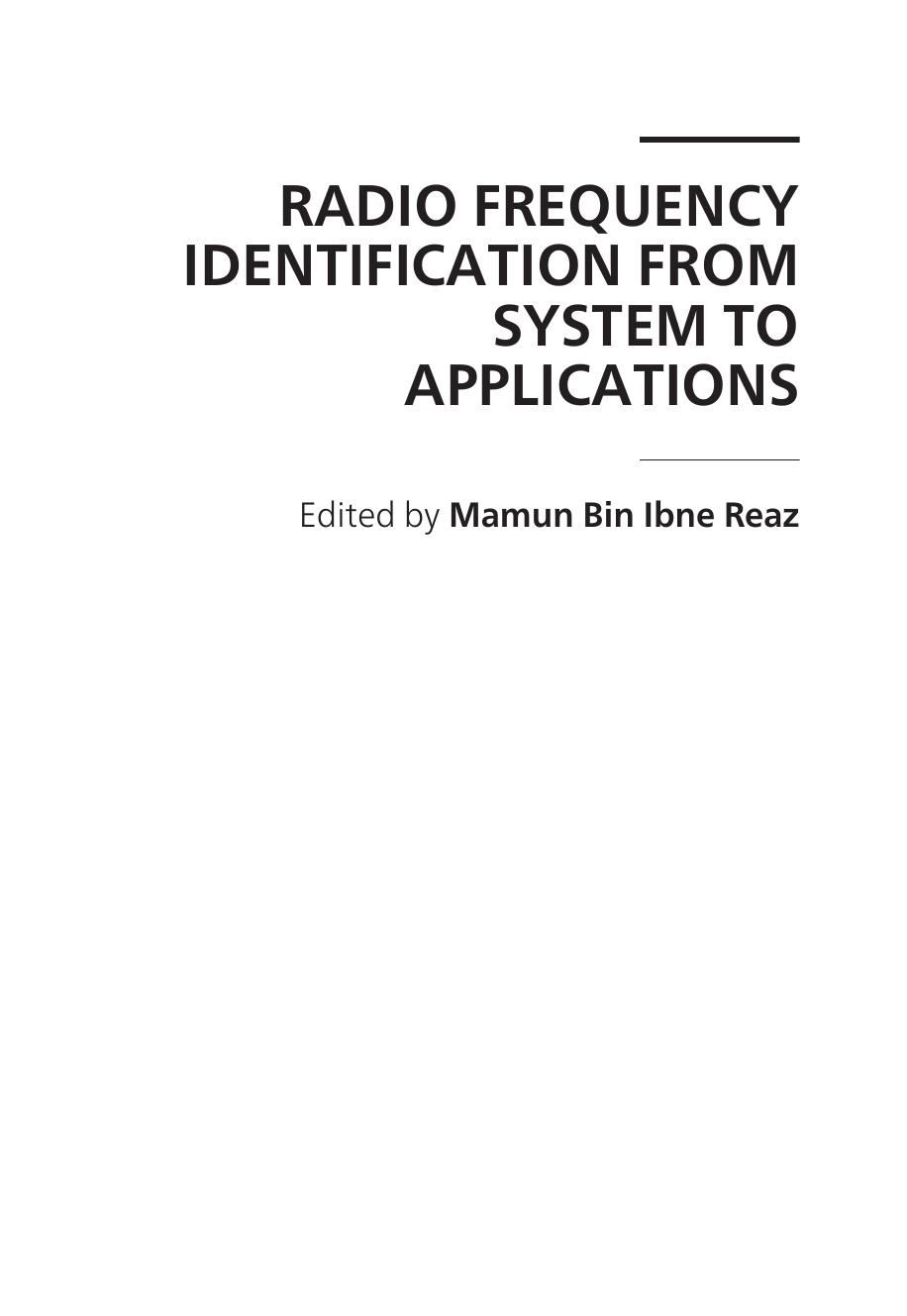 Radio Frequency Identification from System to Applications 2013.pdf