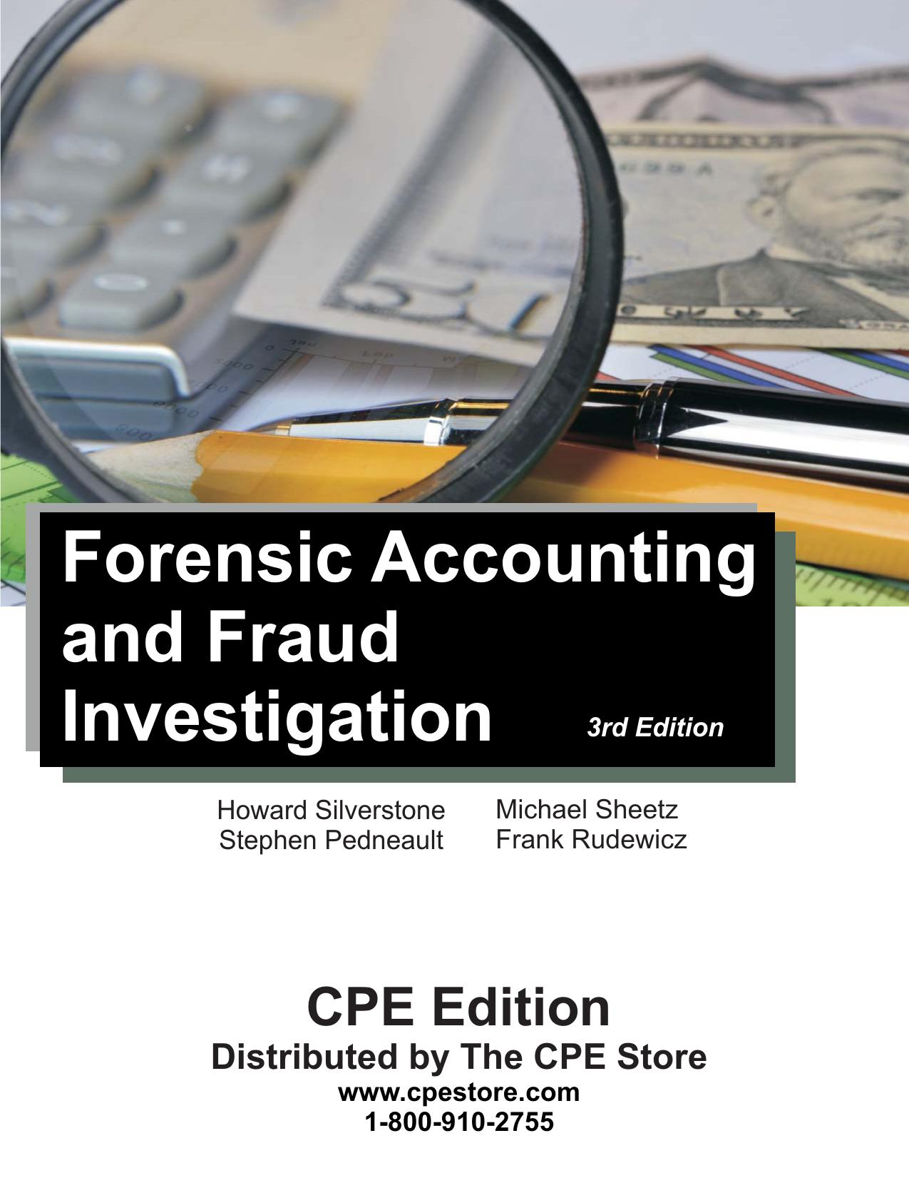 Microsoft Word - Forensic Accounting and Fraud.docx