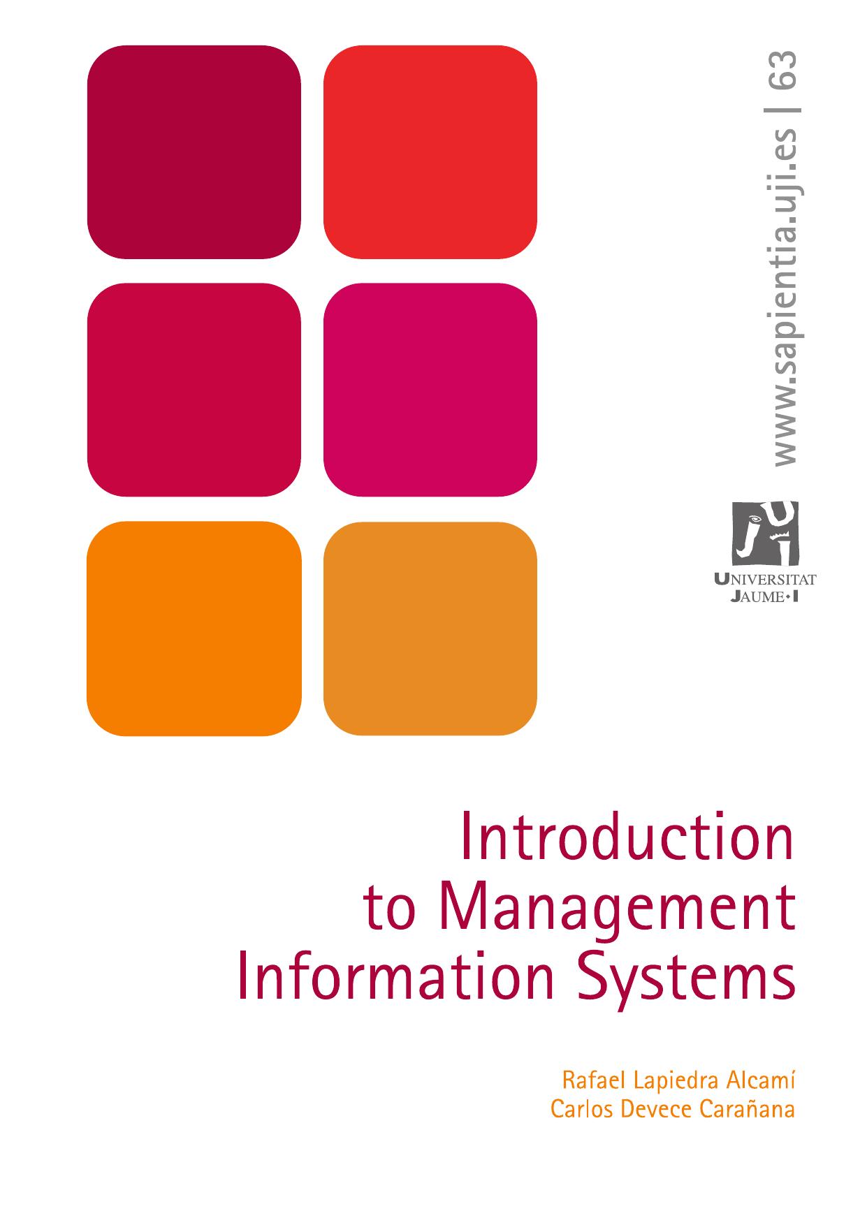 Introduction to Management Information Systems