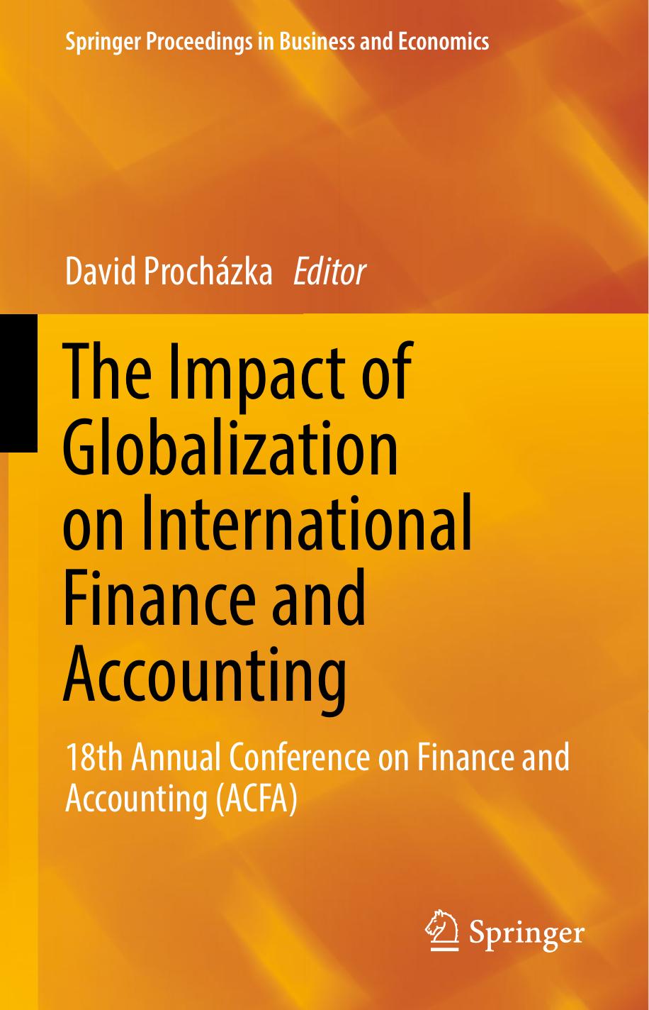 The Impact of Globalization on International Finance and Accounting 2018