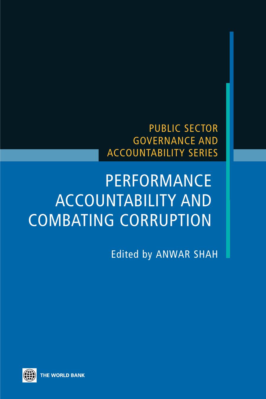 Performance Accountability and Combating Corruption (Public Sector Governance and Accountability) ( PDFDrive )