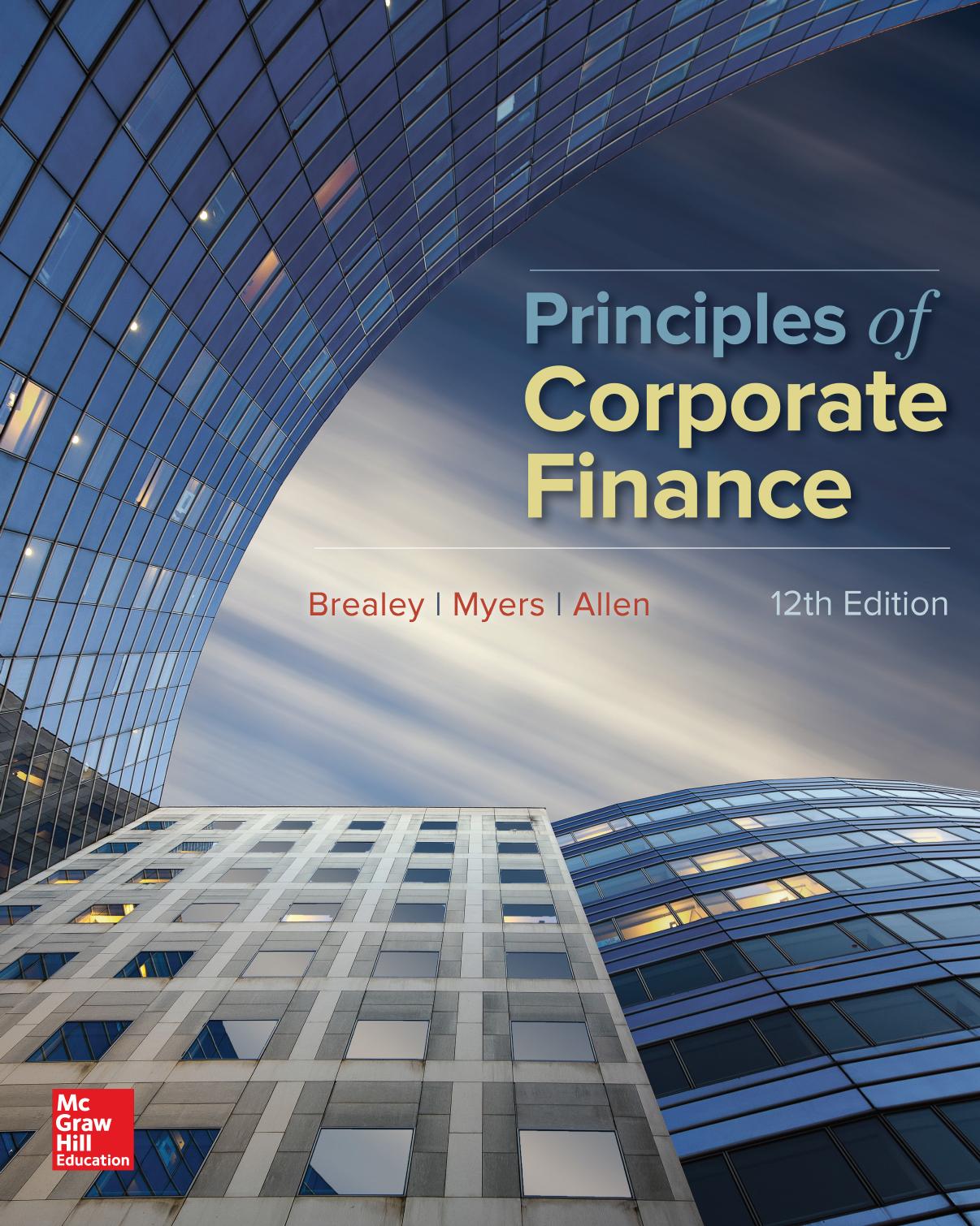 Principles of Corporate Finance 2017