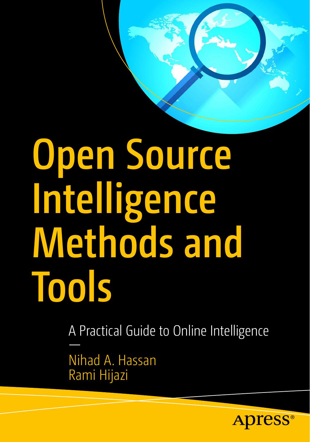 Open Source Intelligence Methods and Tools A Practical Guide to Online Intelligence ( PDFDrive ) 2018