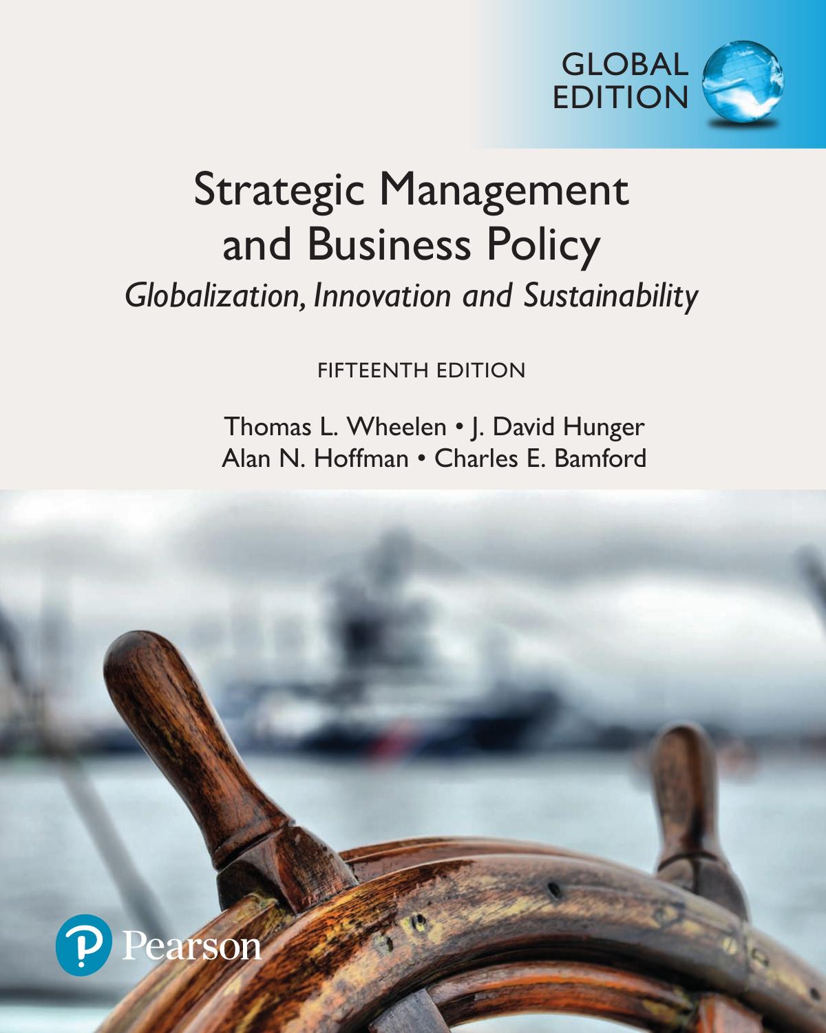 Strategic Management and Business Policy, 15e, GE