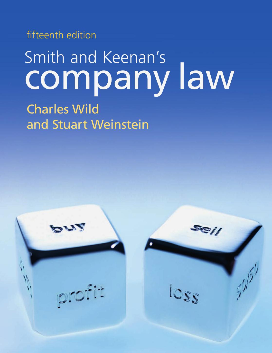 Smith and Keenan’s company law
