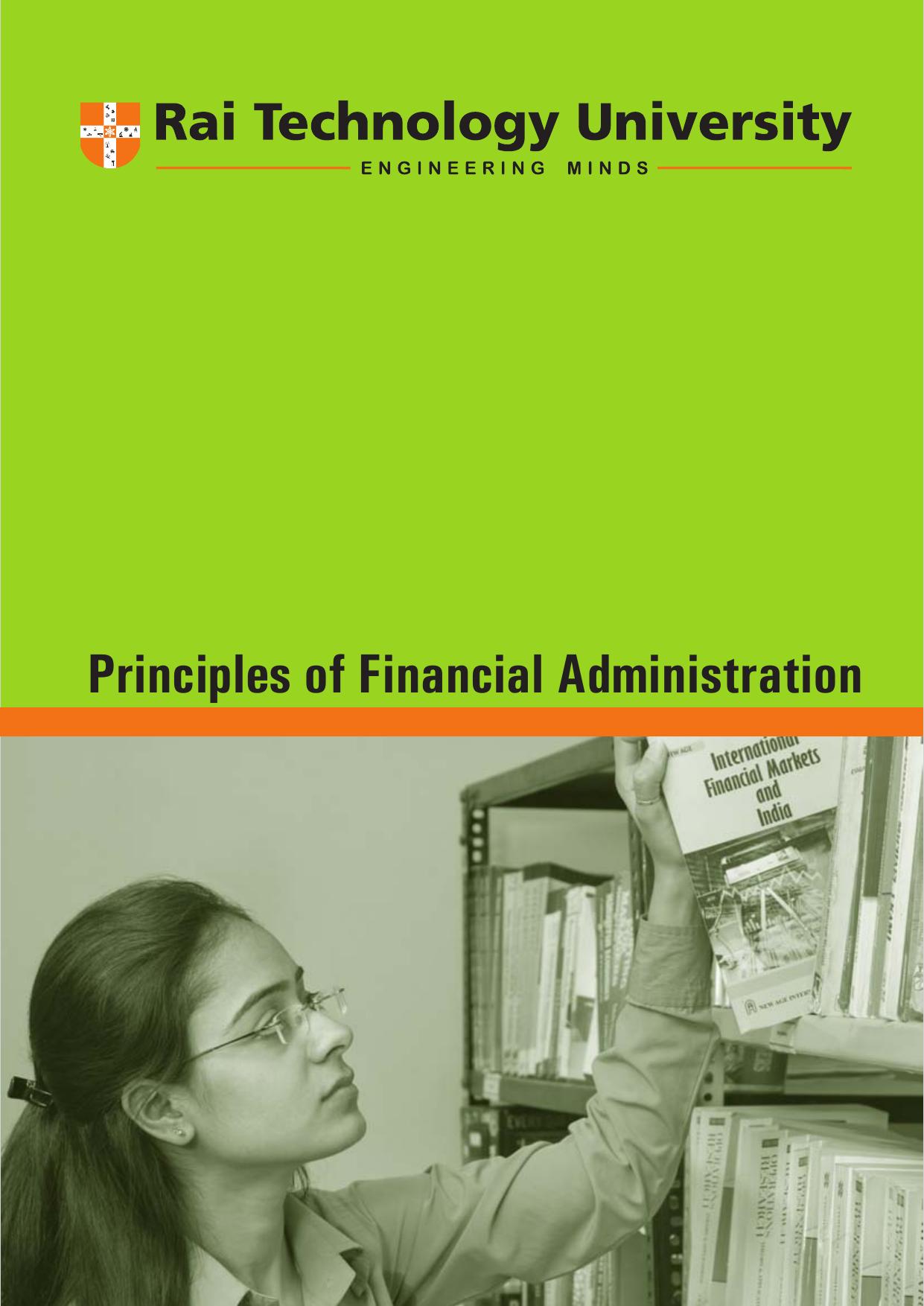 Financial Administration [Rai Foundation Final]