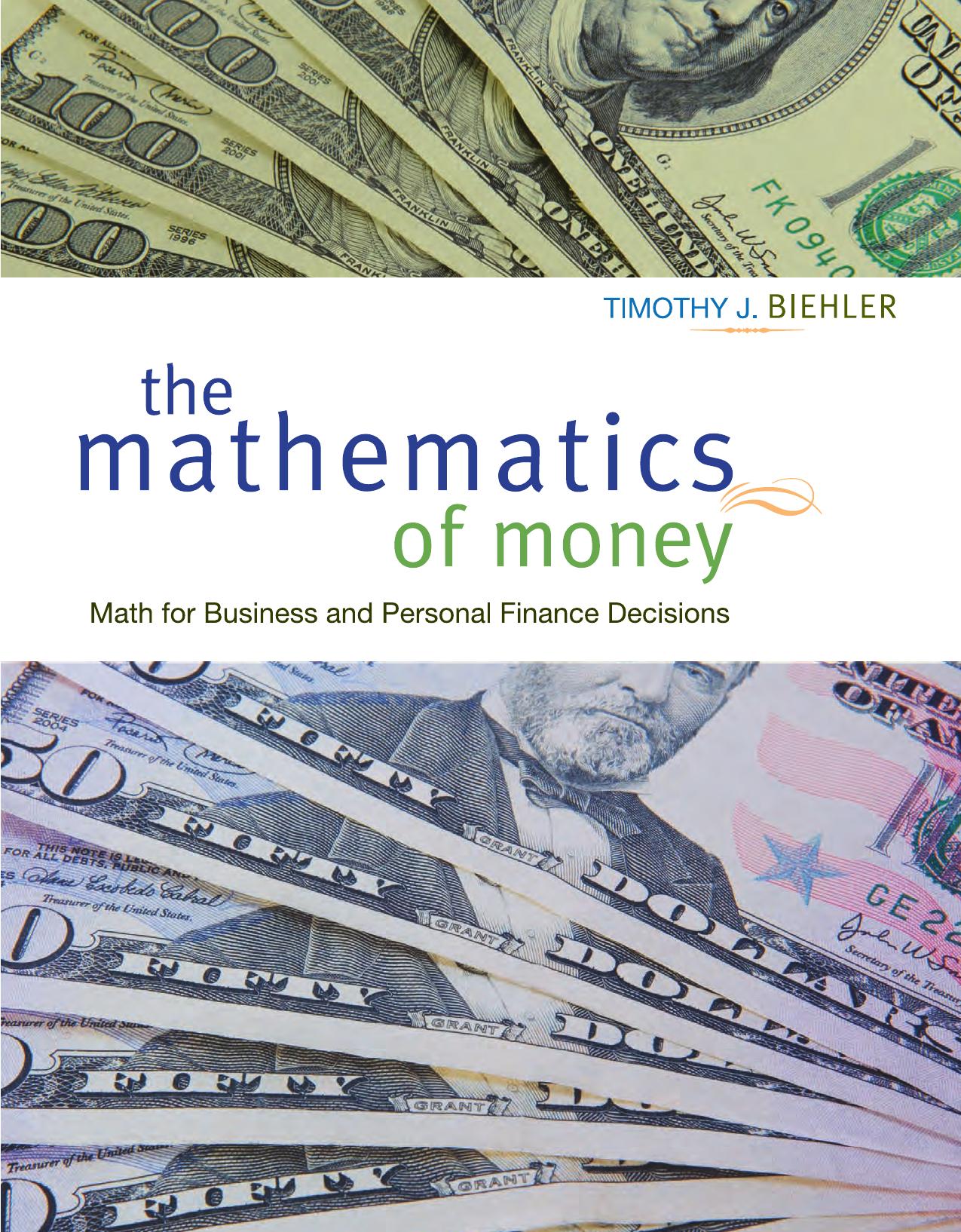The Mathematics of Money