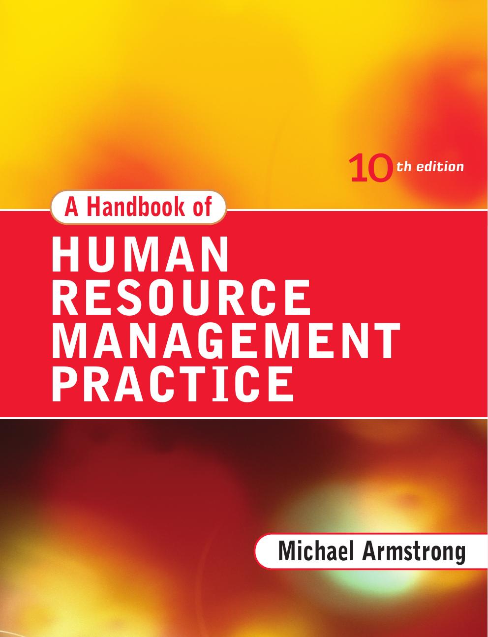 A Handbook of Human Resource Management Practice 2006