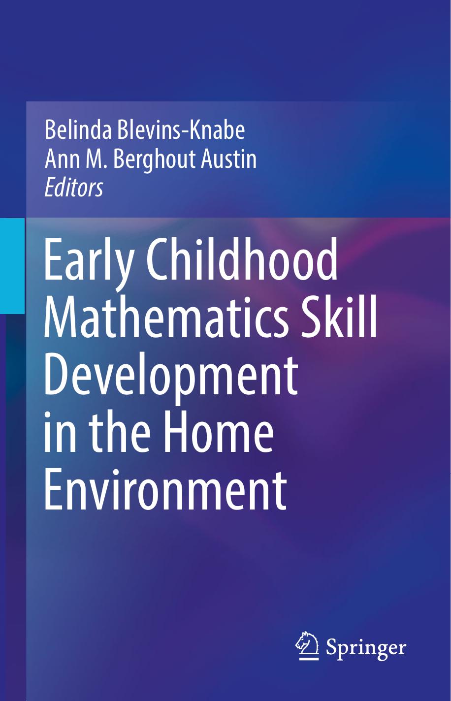 Early Childhood Mathematics Skill Development 2018