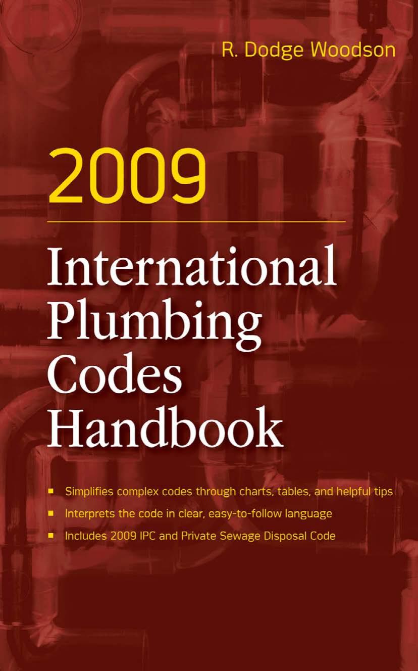 International Plumbing Codes Handbook