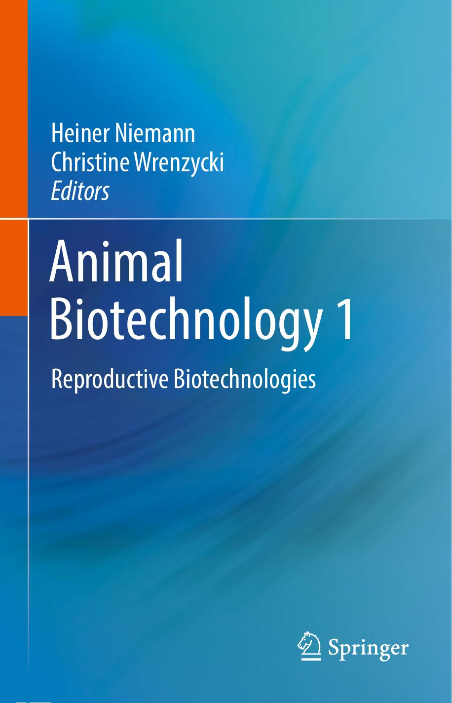 Animal Biotechnology 1 Reproductive Biotechnologies 2018