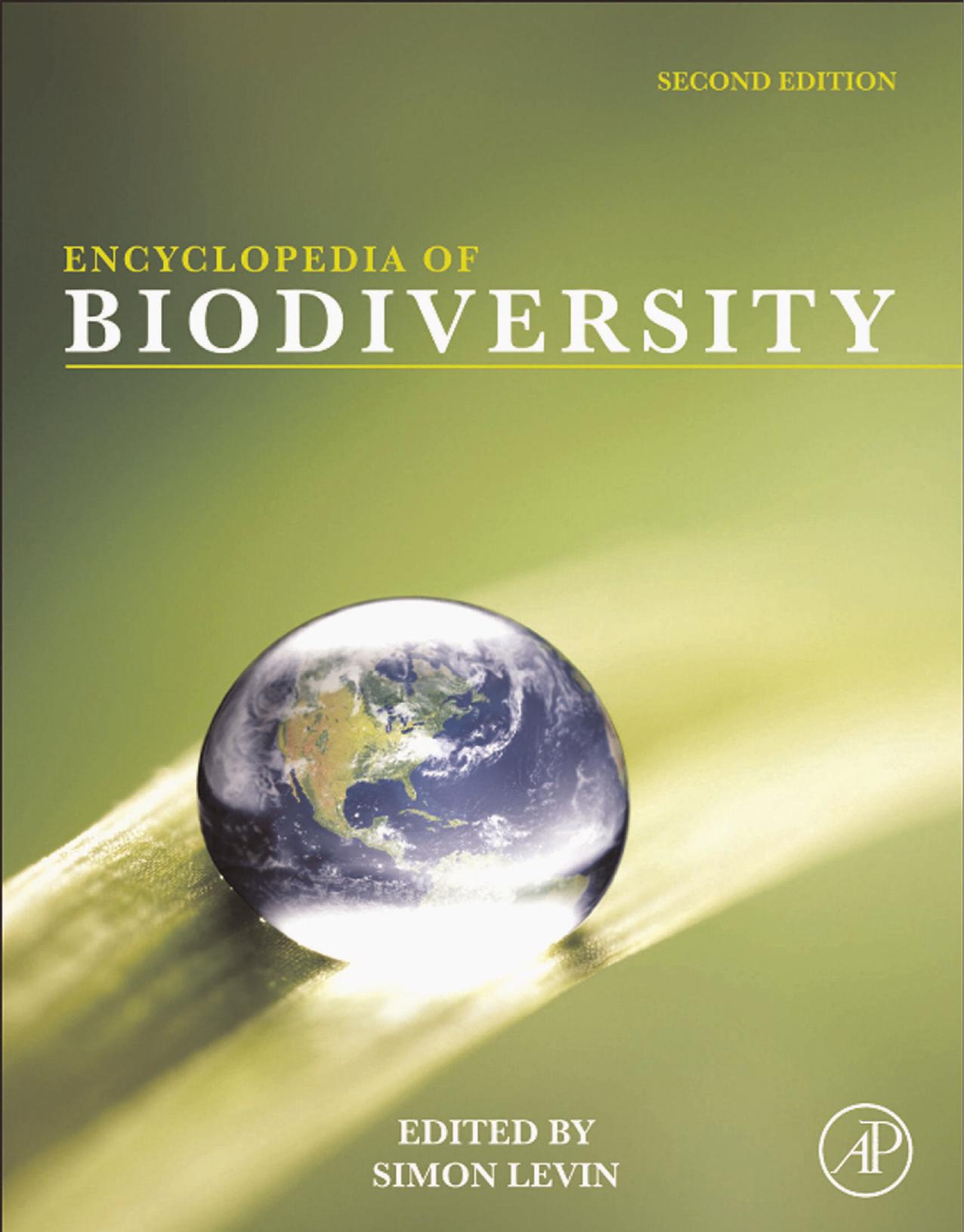 Encyclopedia of Biodiversity Encyclopedia of Biodiversity