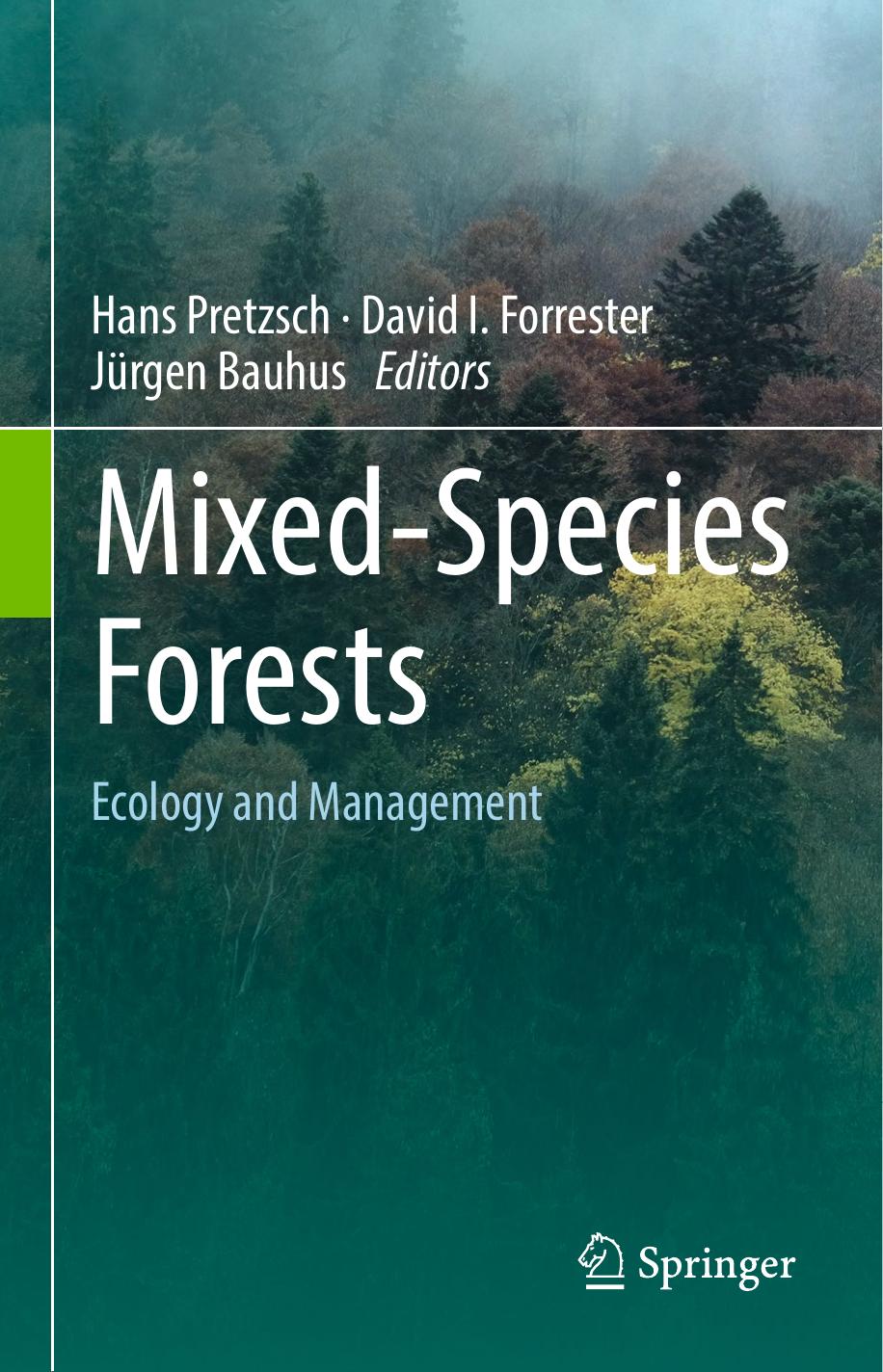 Mixed-Species Forests Ecology and Management 2017