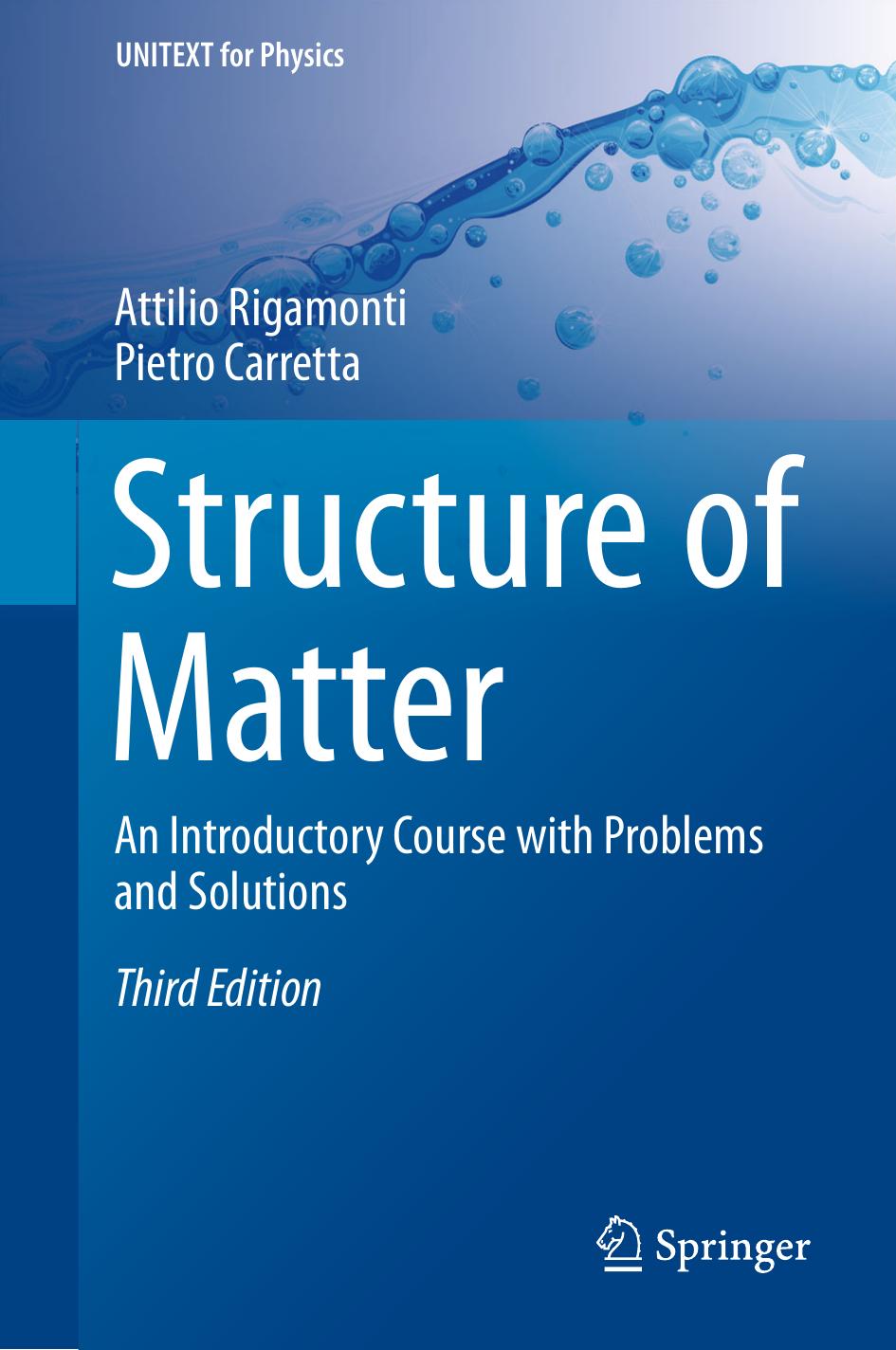 Structure of Matter An Introductory Course with Problems and Solutions 2015