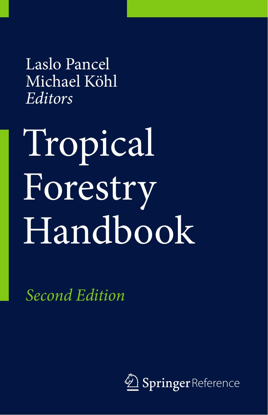 Tropical Forestry Handbook  2016