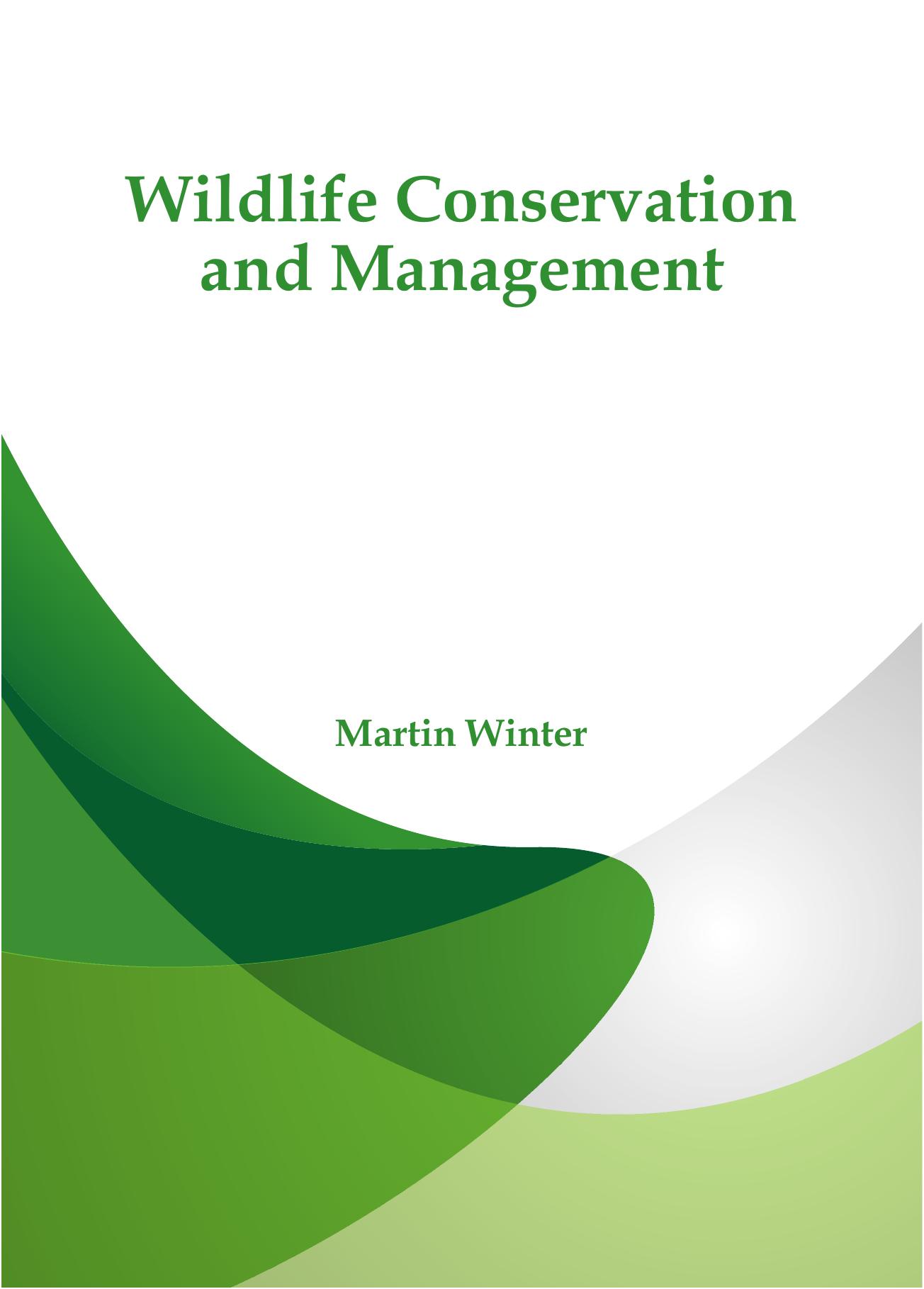 Wildlife Conservation and Management-2  2017