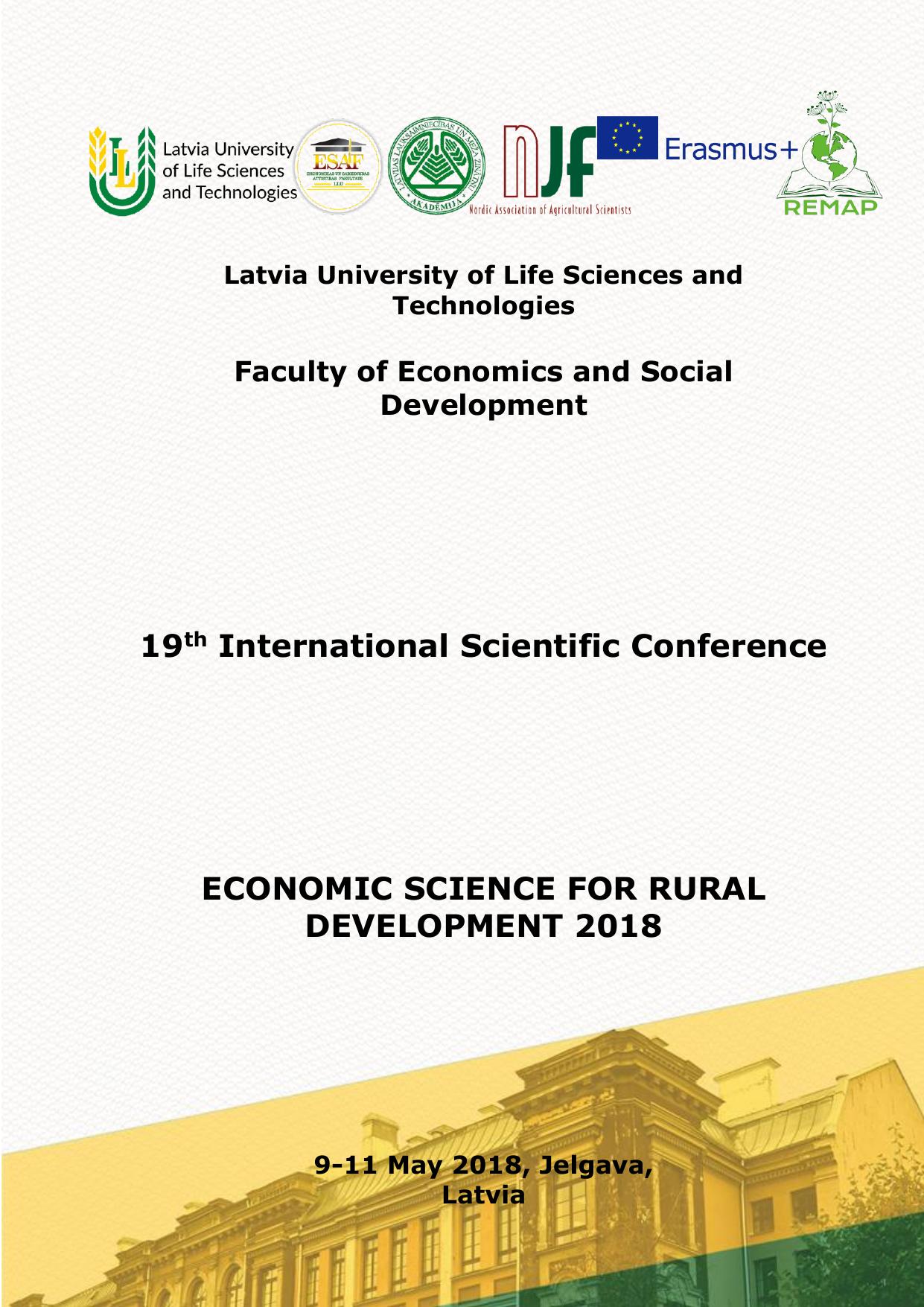 Rural Development and Entrepreneurship (23 raksti)