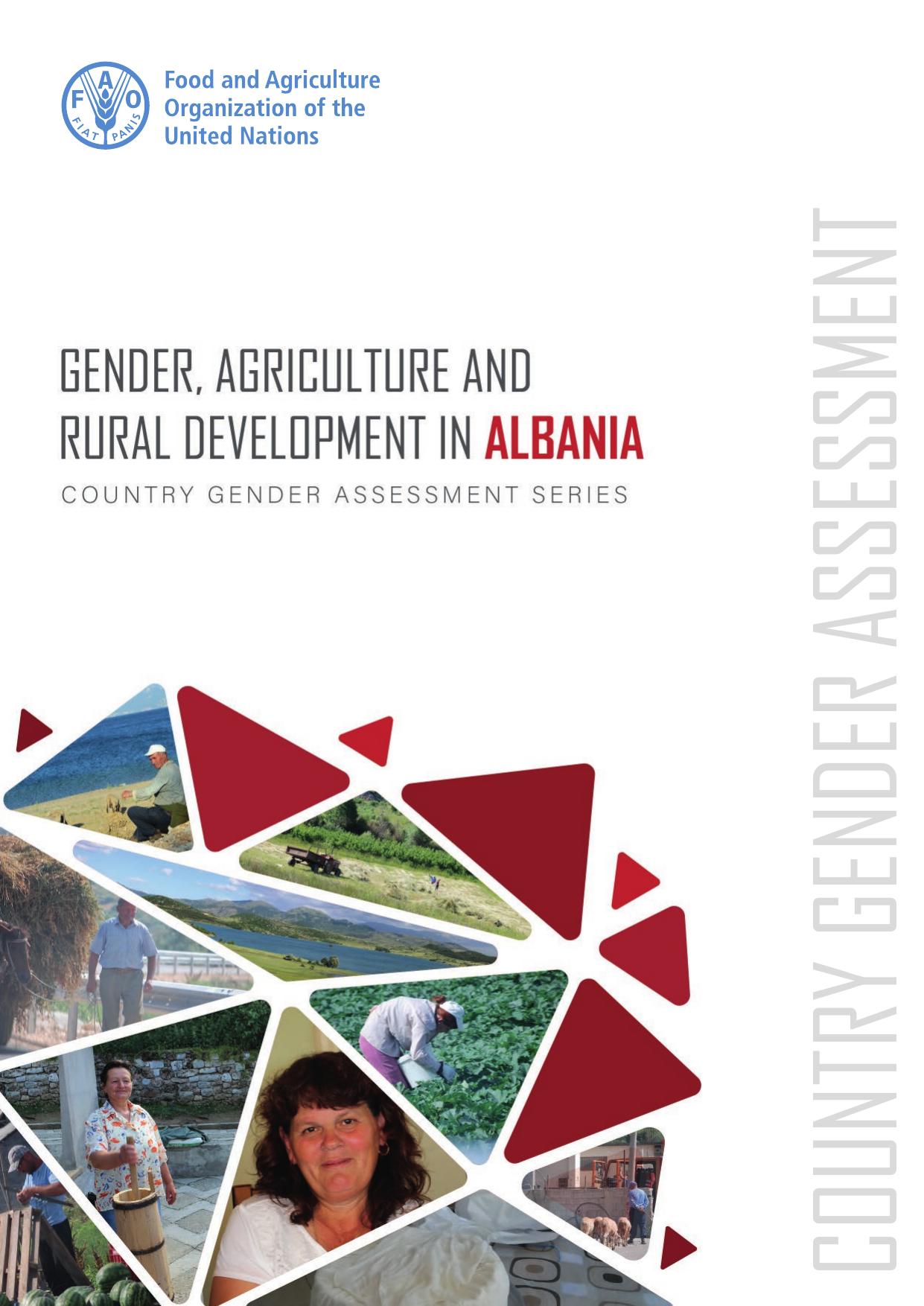 Gender, agriculture and rural development in Albania 2016
