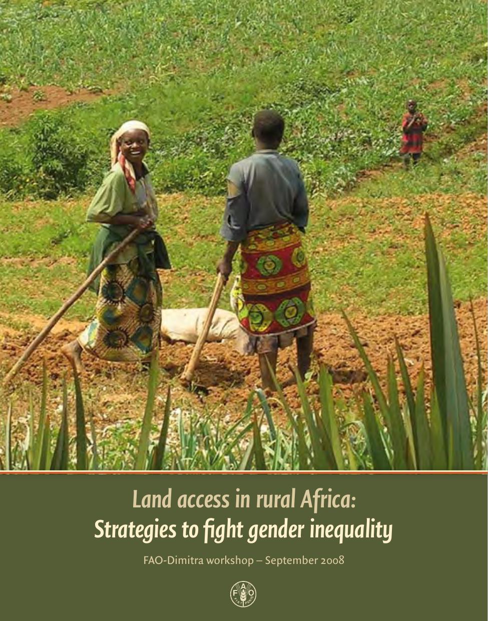 LAND ACCESS IN RURAL AFRICA