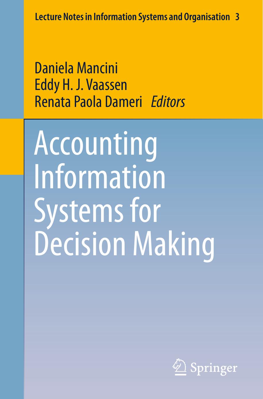 Accounting Information Systems for Decision Making 2013
