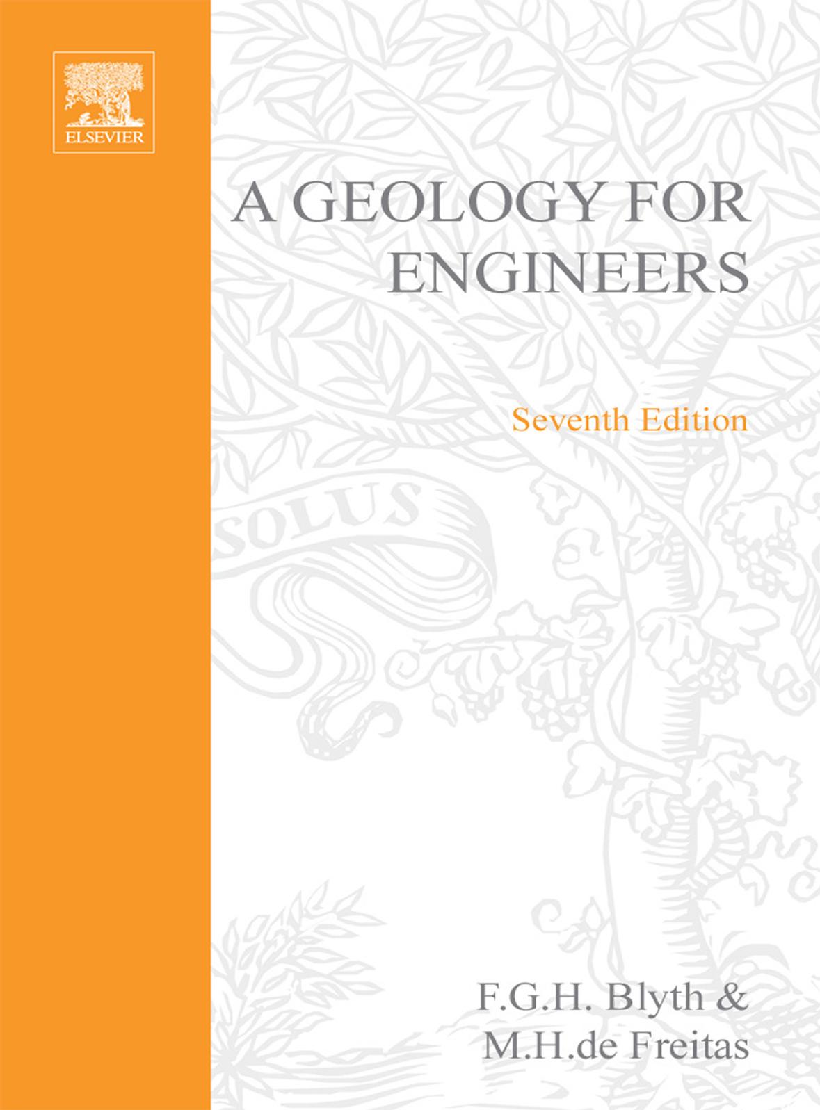 Geology for Engineers